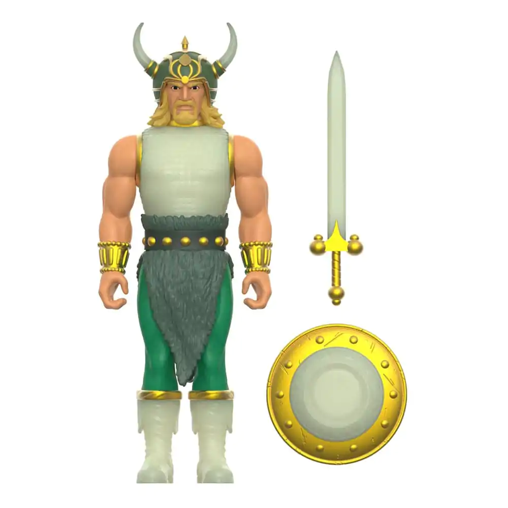 Dungeons & Dragons ReAction Action Figure Wave 04 Red Box Fighter Glow in the Dark 10 cm - akcijska figura fotografija izdelka