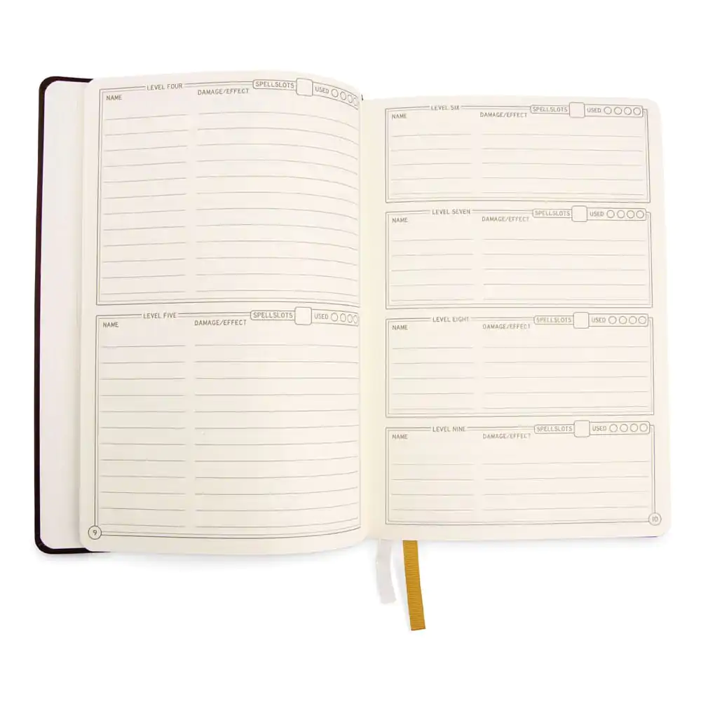 Dungeons & Dragons RPG dnevnik 5e Black fotografija izdelka