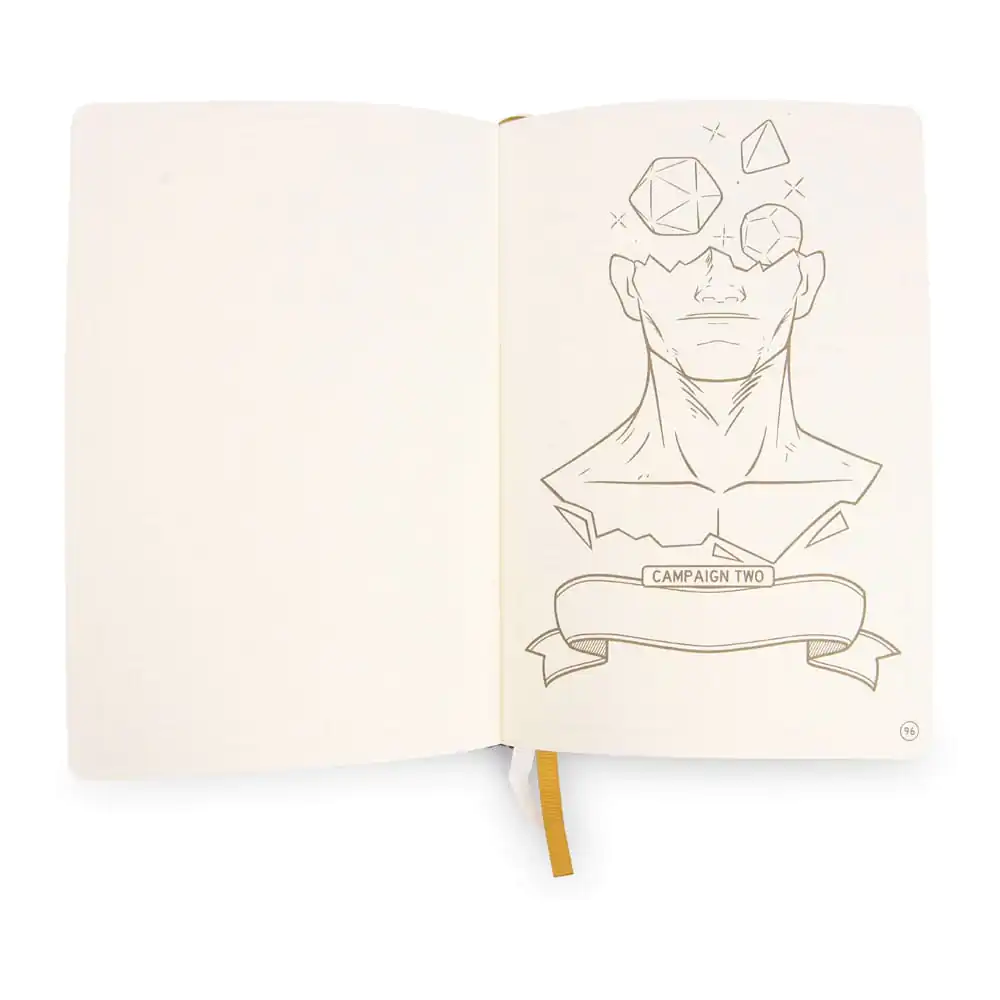 Dungeons & Dragons RPG dnevnik 5e Black fotografija izdelka