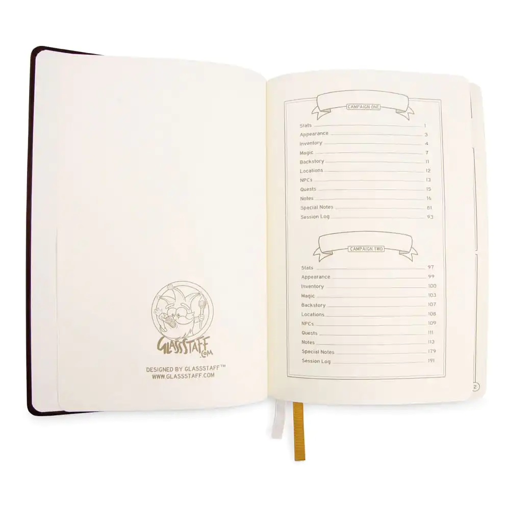 Dungeons & Dragons RPG dnevnik 5e Black fotografija izdelka