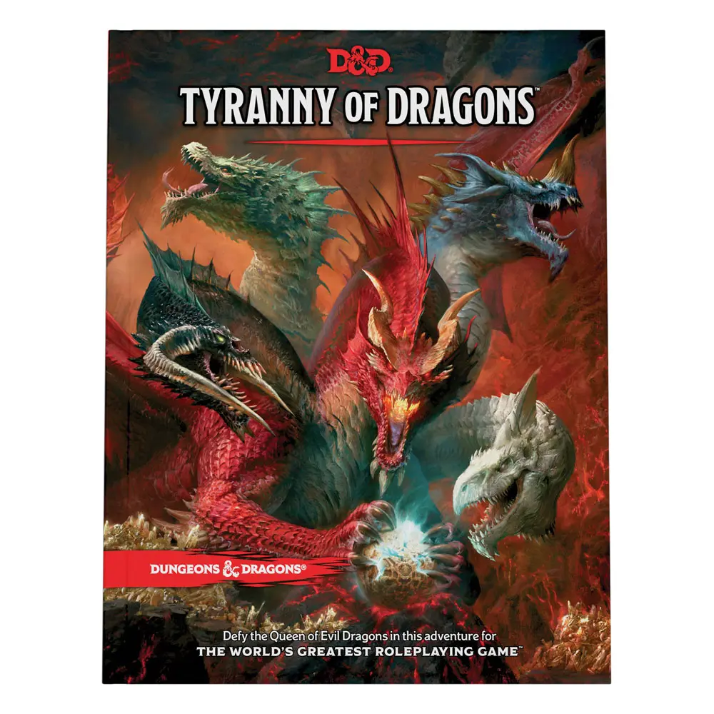 Dungeons & Dragons RPG Pustolovščina Tyranny of Dragons: Evergreen Version angleška fotografija izdelka