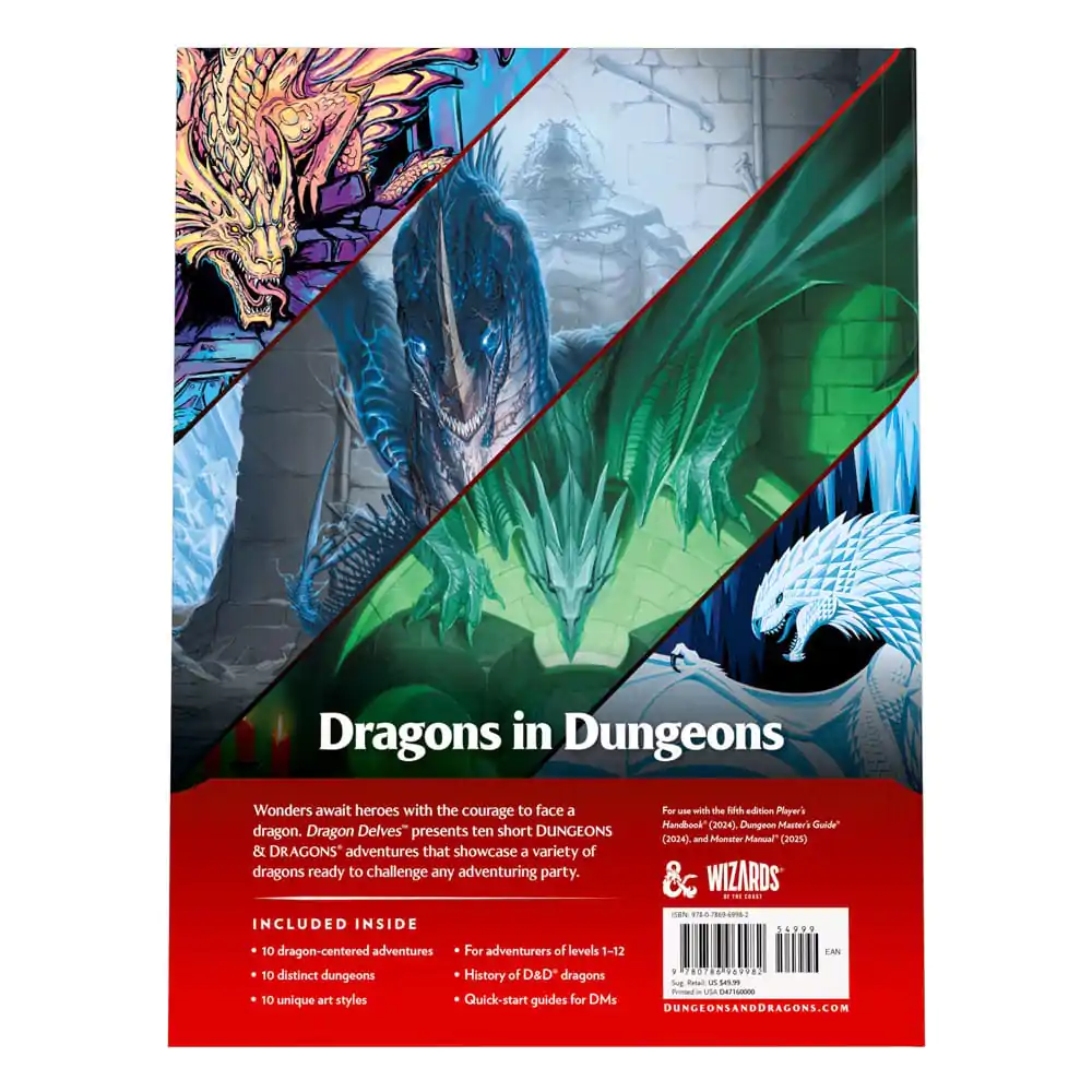 Dungeons & Dragons RPG Dragon Delves: Antologija Pustolovščin angleščina fotografija izdelka