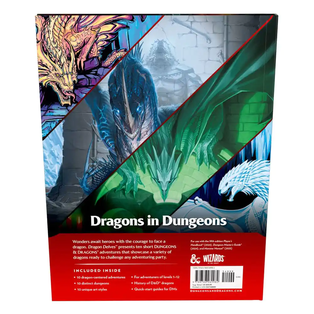 Dungeons & Dragons RPG Dragon Delves: Antologija Pustolovščin angleščina fotografija izdelka
