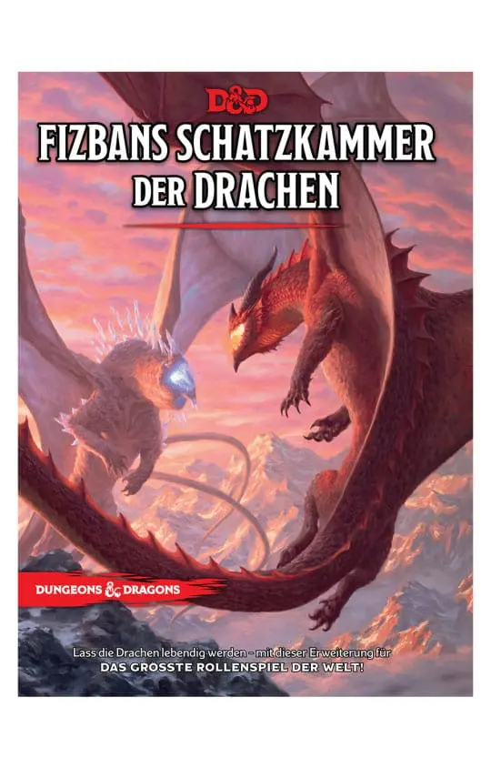 Dungeons & Dragons RPG Fizbans Schatzkammer der Drachen german fotografija izdelka