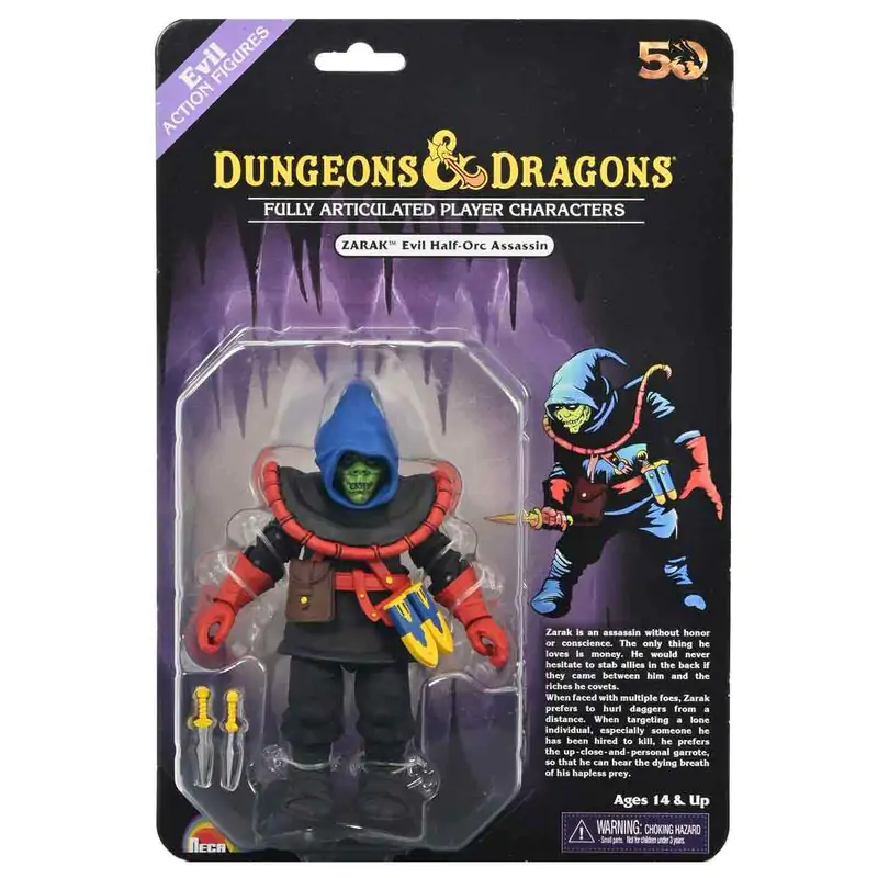 Dungeons and Dragons 50th Anniversary figura Zarak 18 cm fotografija izdelka