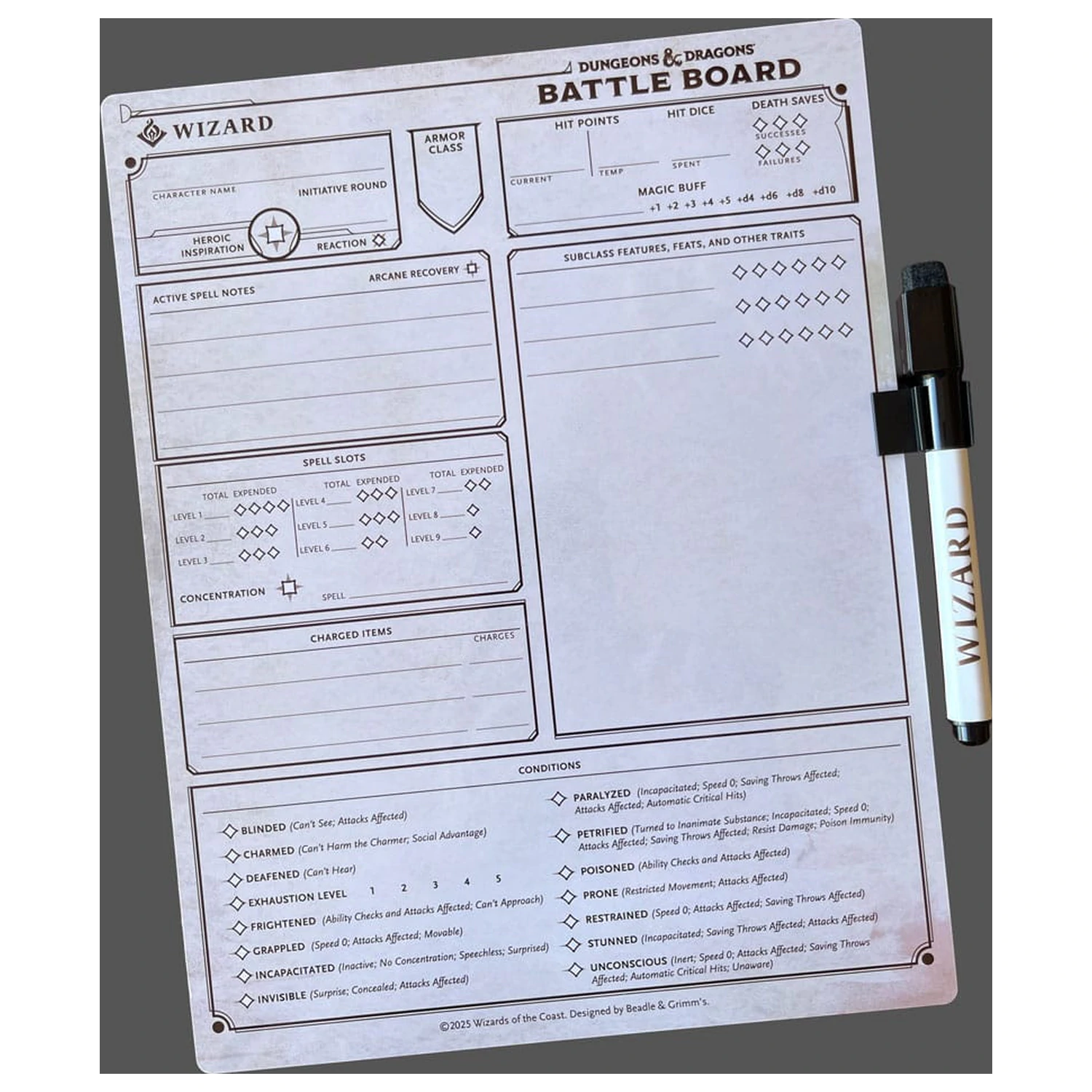 Dungeons & Dragons Igralna deska Čarovnik fotografija izdelka