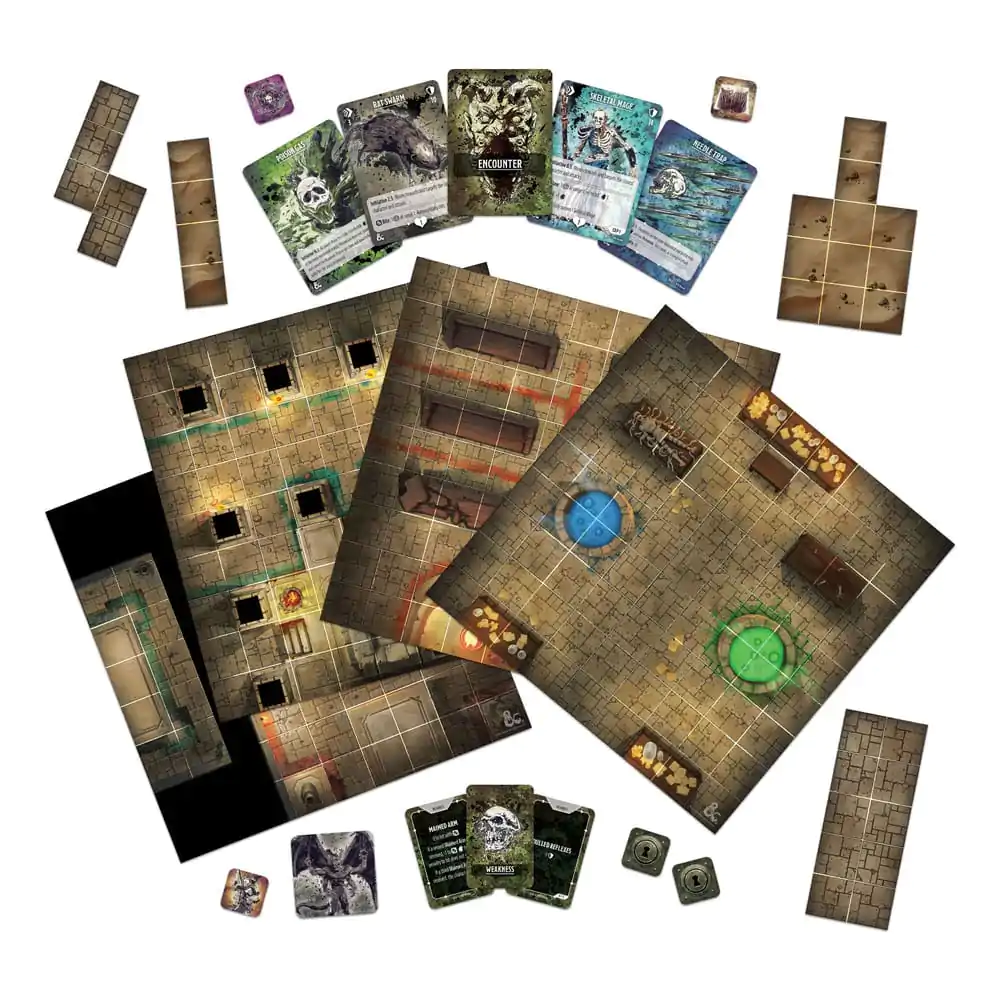 Dungeons & Dragons Razširitev igre Onslaught Tomb of Horrors - Razširitev zemljevidi in pošasti *angleška različica* fotografija izdelka