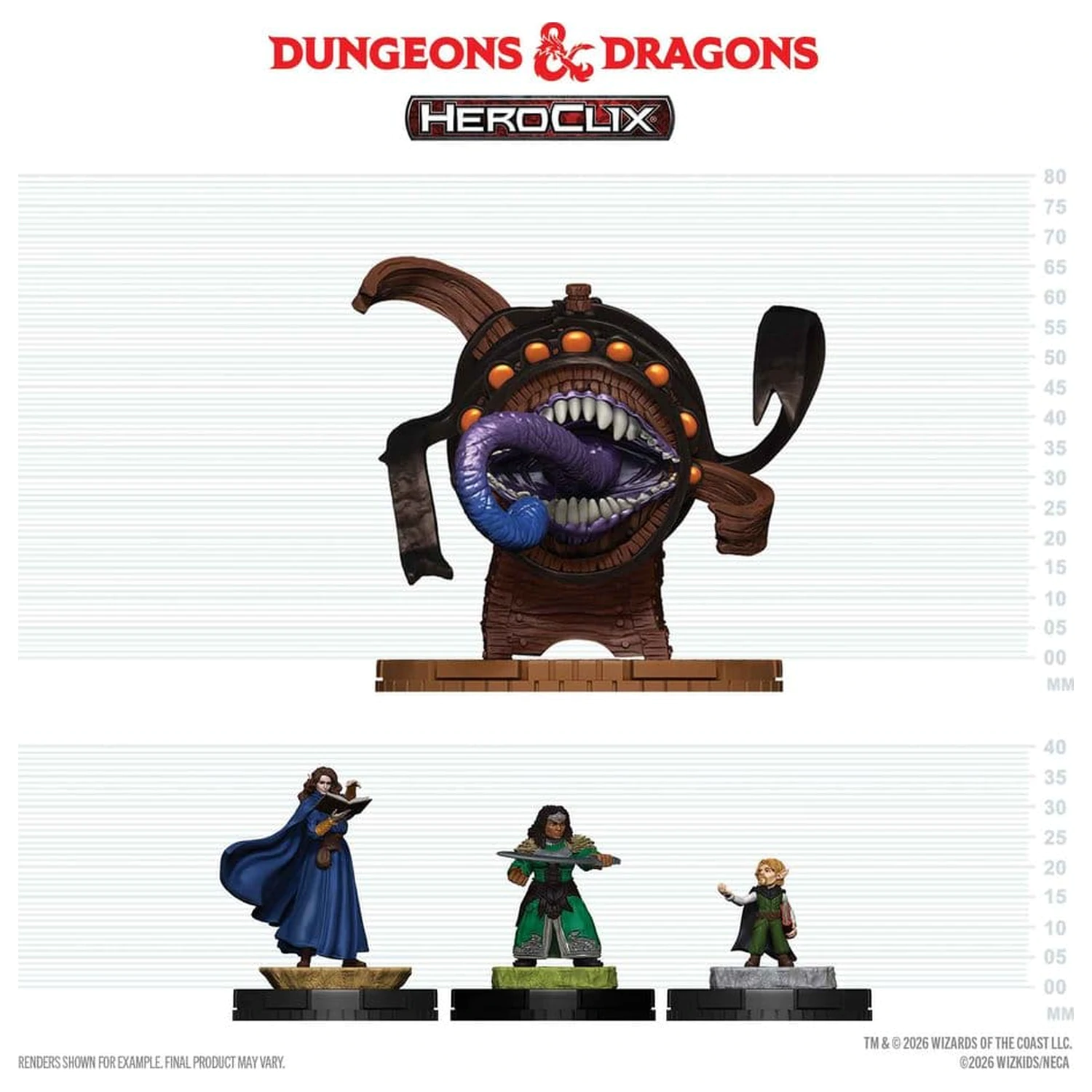 Dungeons & Dragons HeroClix: komplet figur Tavern Trouble 18 cm fotografija izdelka
