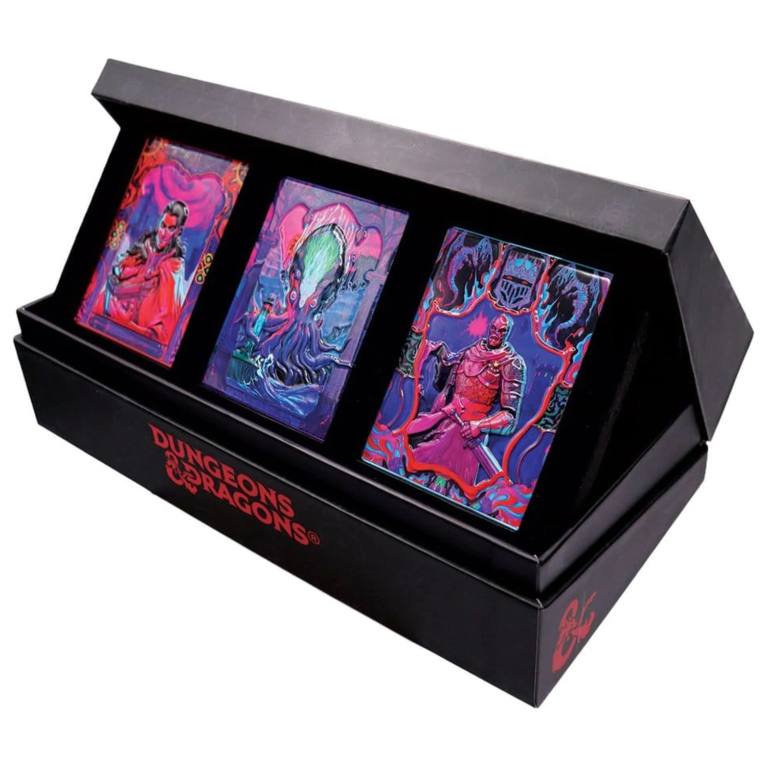 Dungeons & Dragons Ingot Set of Three Ravenloft Darklord Ingots Limited Edition komplet treh kovinskih ploščic omejena izdaja fotografija izdelka
