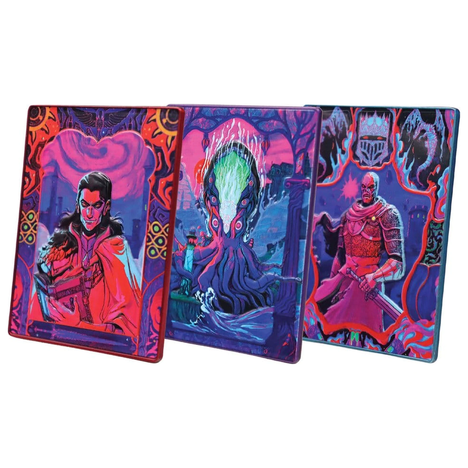 Dungeons & Dragons Ingot Set of Three Ravenloft Darklord Ingots Limited Edition komplet treh kovinskih ploščic omejena izdaja fotografija izdelka