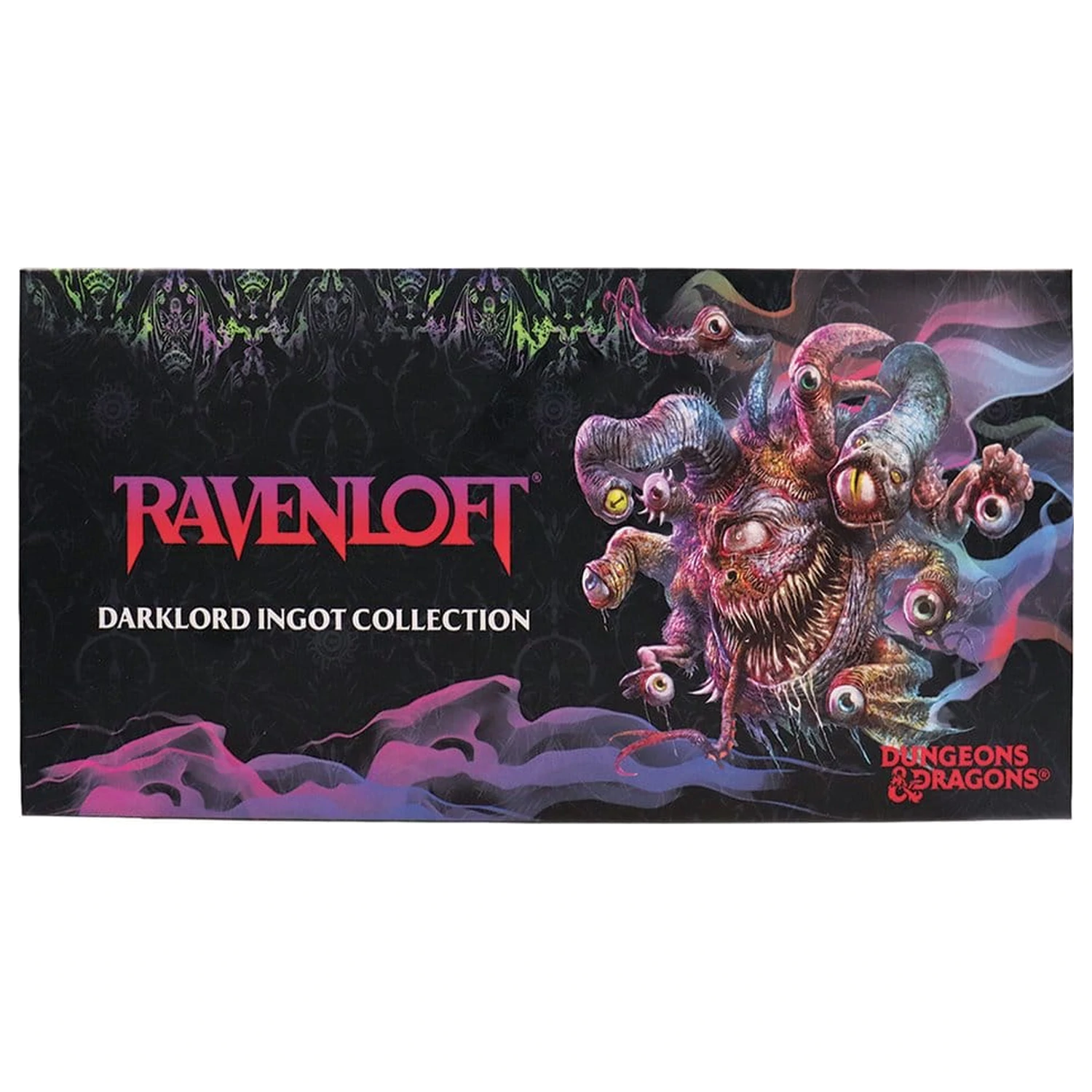 Dungeons & Dragons Ingot Set of Three Ravenloft Darklord Ingots Limited Edition komplet treh kovinskih ploščic omejena izdaja fotografija izdelka