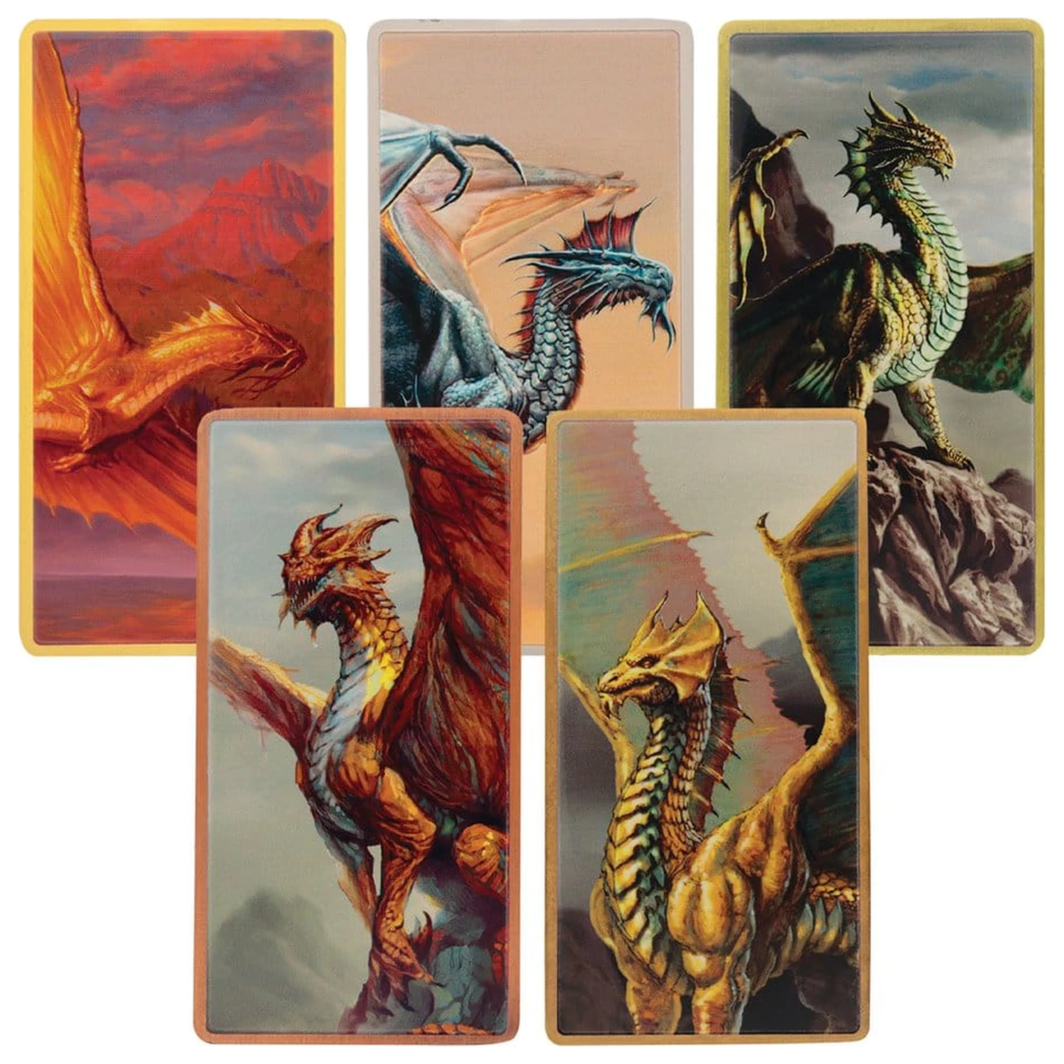 Dungeons & Dragons komplet ingotov Magnet Warrior omejena izdaja fotografija izdelka