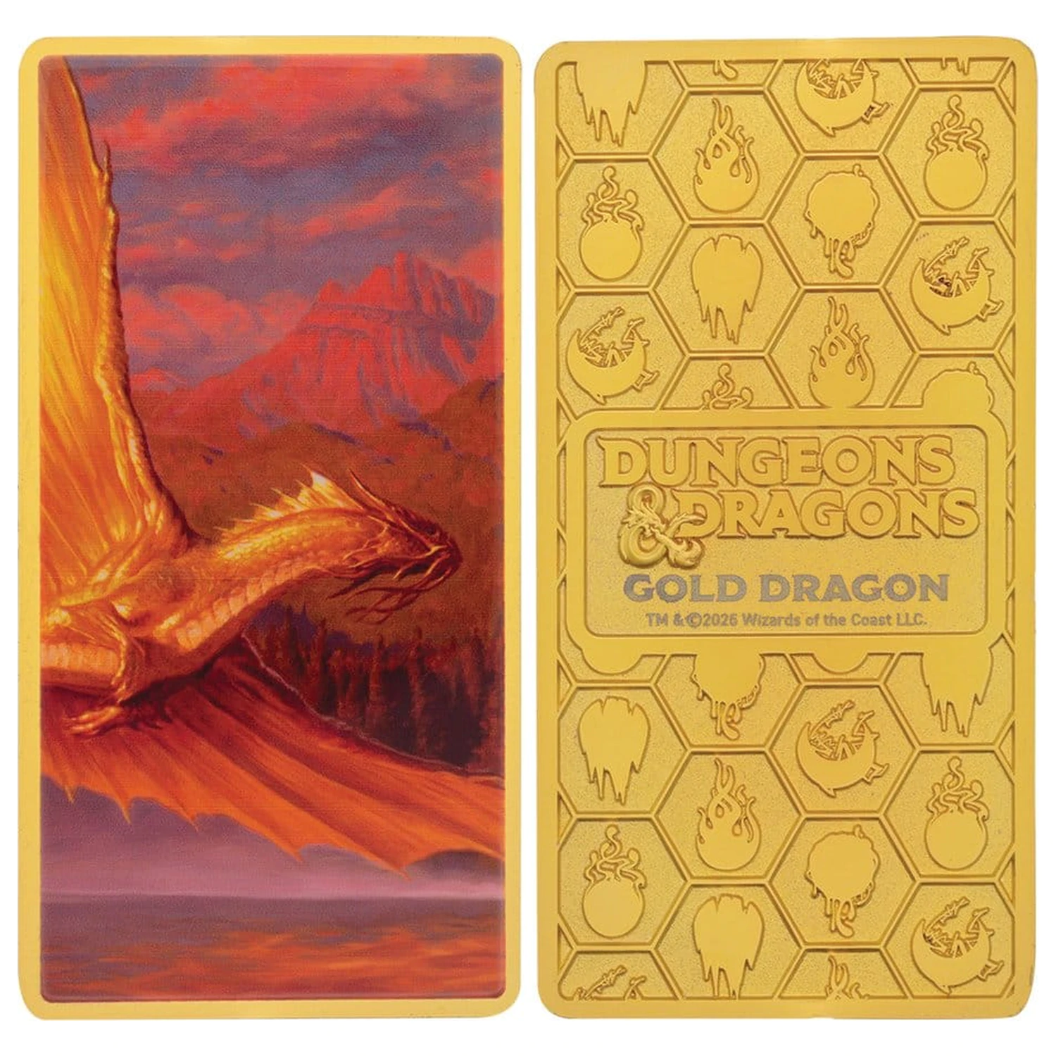 Dungeons & Dragons komplet ingotov Magnet Warrior omejena izdaja fotografija izdelka