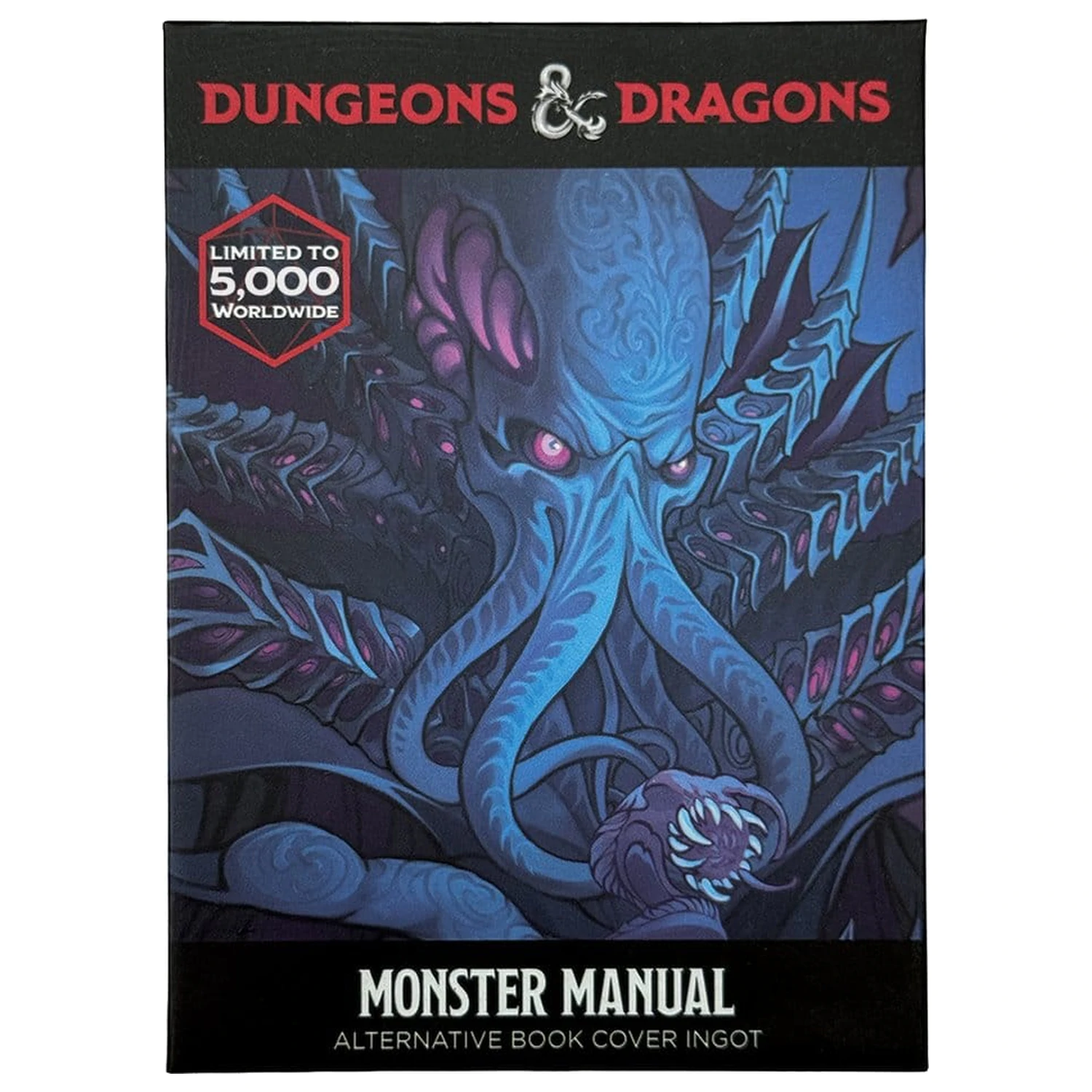 Dungeons & Dragons ingot Monster Manual Alternativna naslovnica Omejena izdaja fotografija izdelka