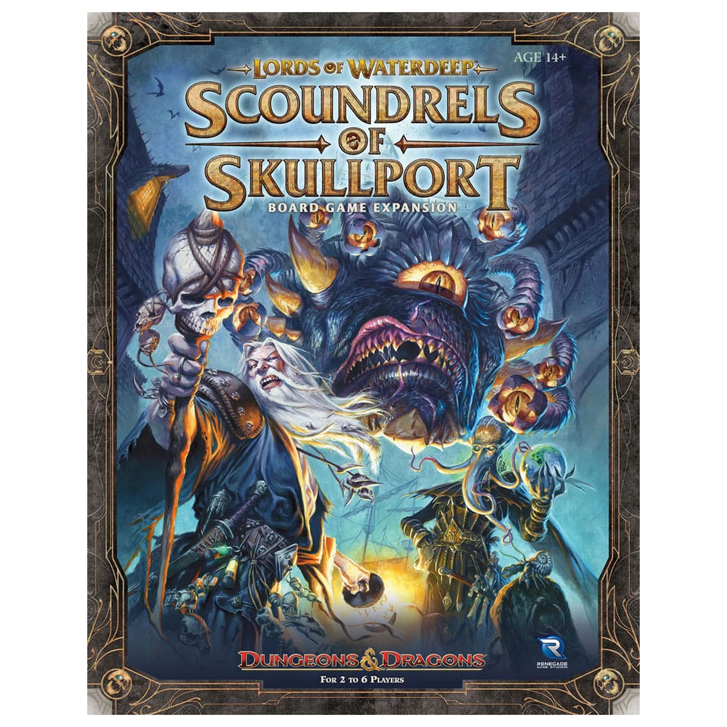 Dungeons & Dragons družabna igra Lords of Waterdeep: Scoundrels of Skullport Razširitev *English Version* fotografija izdelka