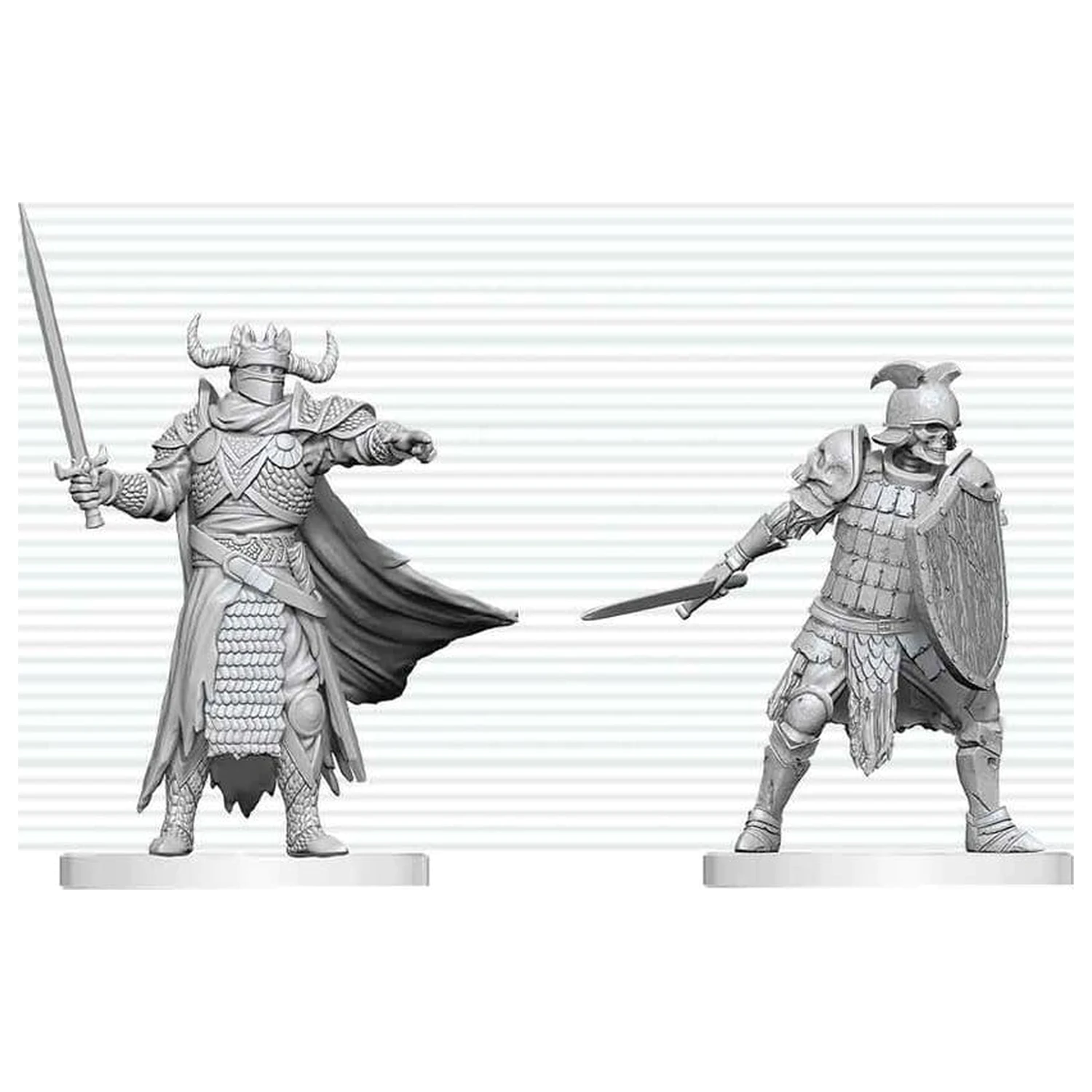 Dungeons & Dragons Nolzur's Marvelous Miniatures Nepobarvana miniatura Smrtni vitez in Smrtni vitez kandidat 14 cm fotografija izdelka