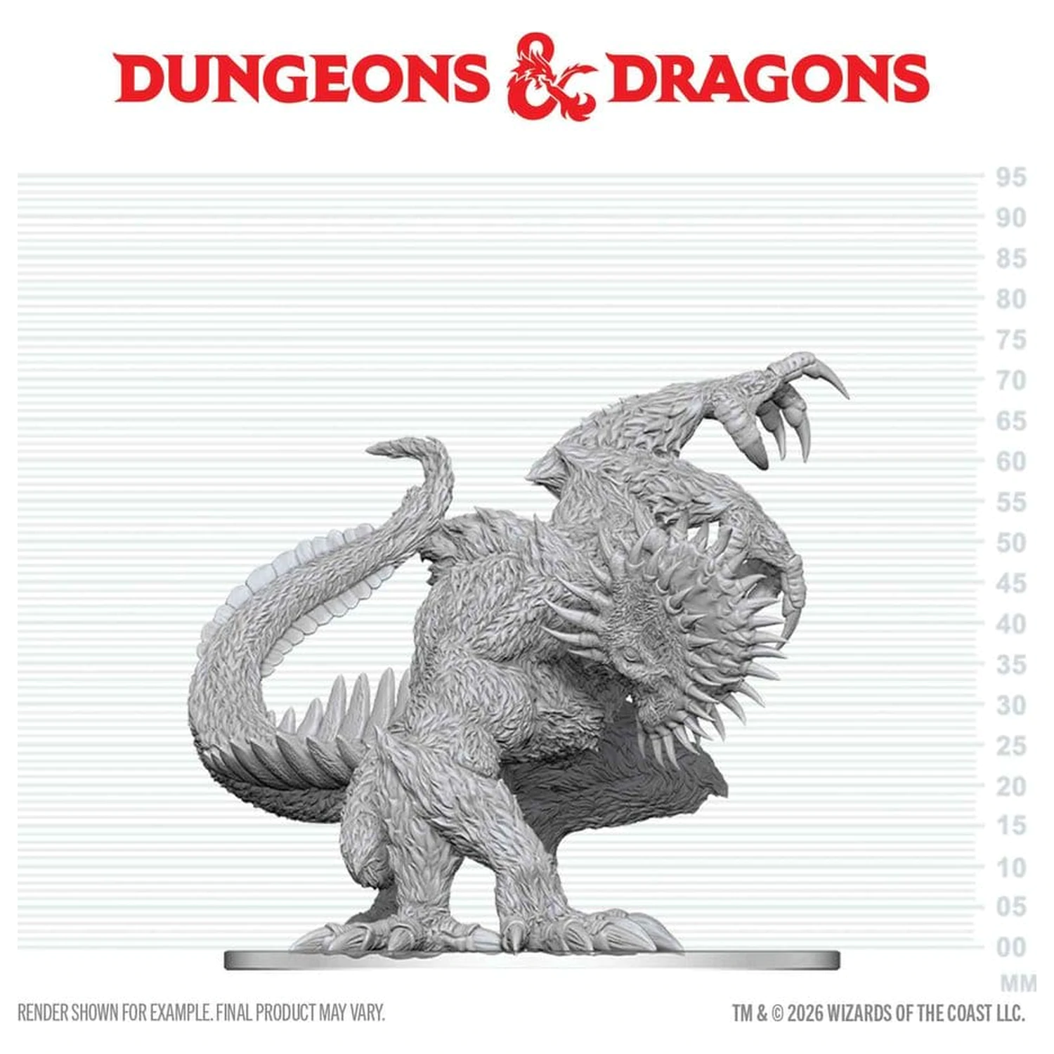 Dungeons & Dragons Nolzur's Marvelous Miniatures Pobarvana miniatura Gug 20 cm fotografija izdelka