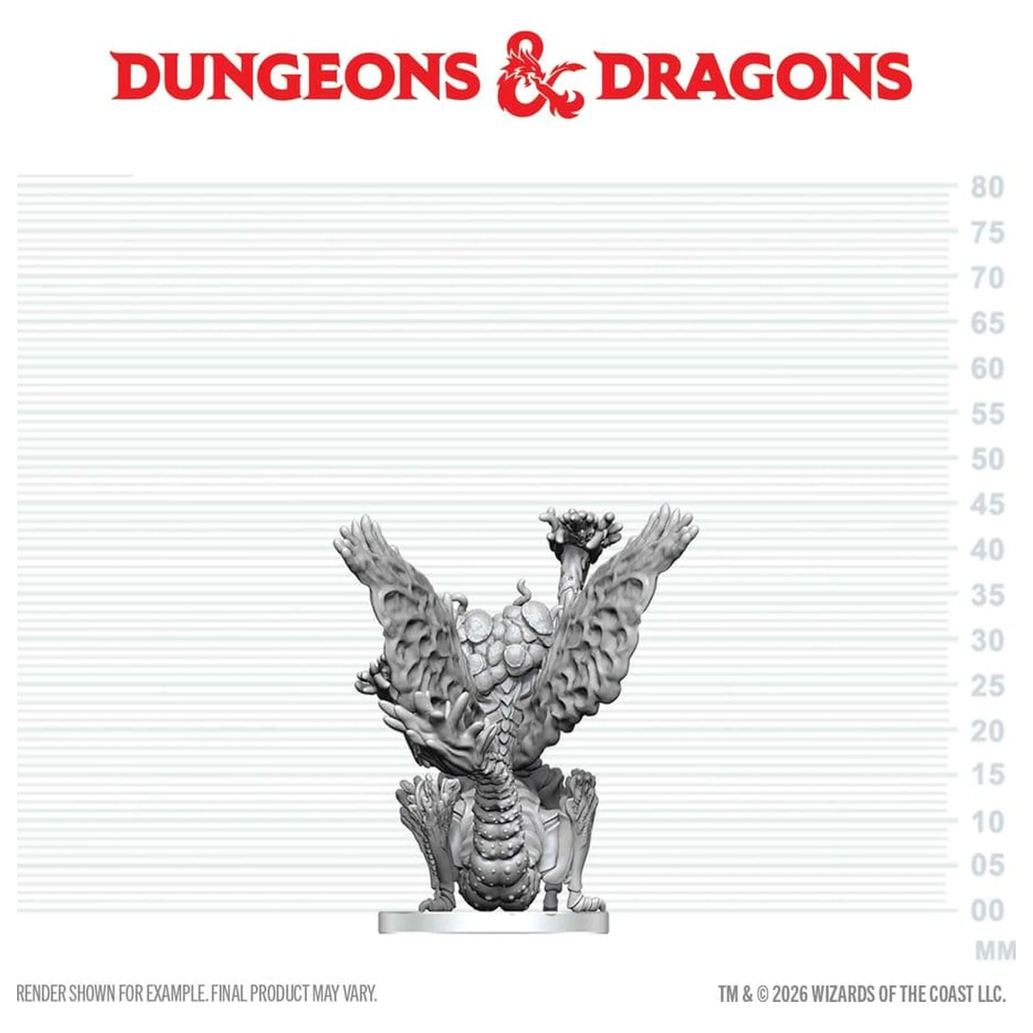 Dungeons & Dragons Nolzur's Marvelous Miniatures Nepobarvana figura Mi-Go 14 cm fotografija izdelka
