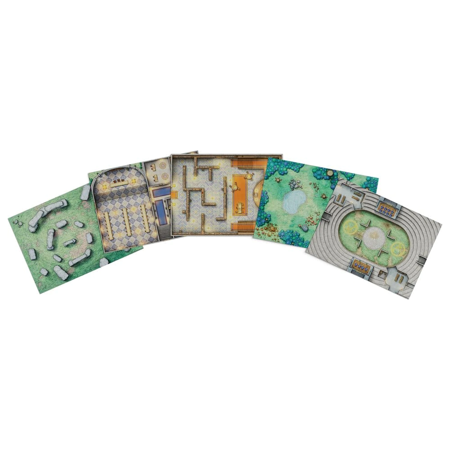 Dungeons & Dragons RPG Arcana Unleashed: Paket zemljevidov *English Version* fotografija izdelka
