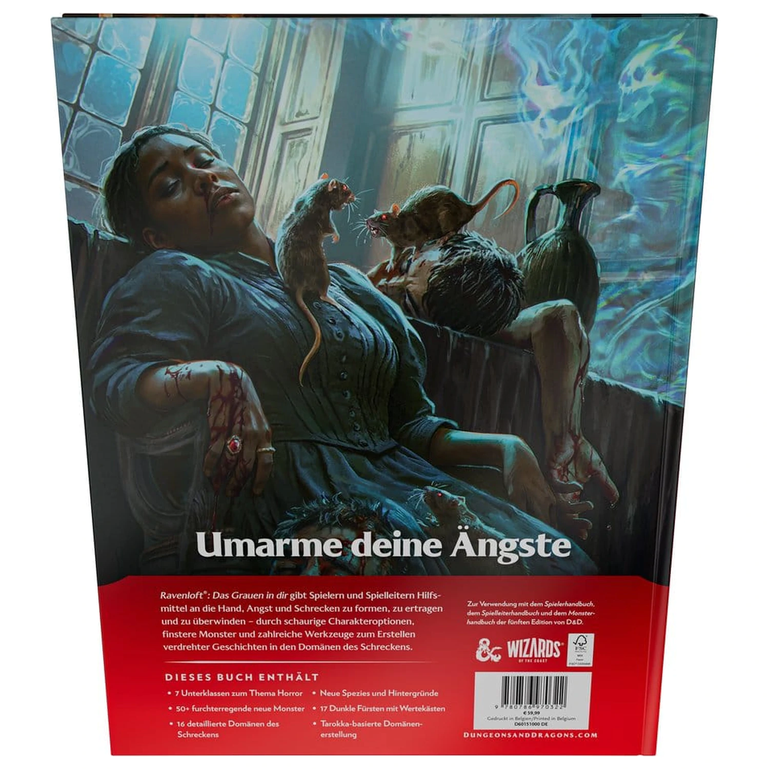 Dungeons & Dragons RPG Ravenloft: Das Grauen in Dir Book *nemška verzija* fotografija izdelka