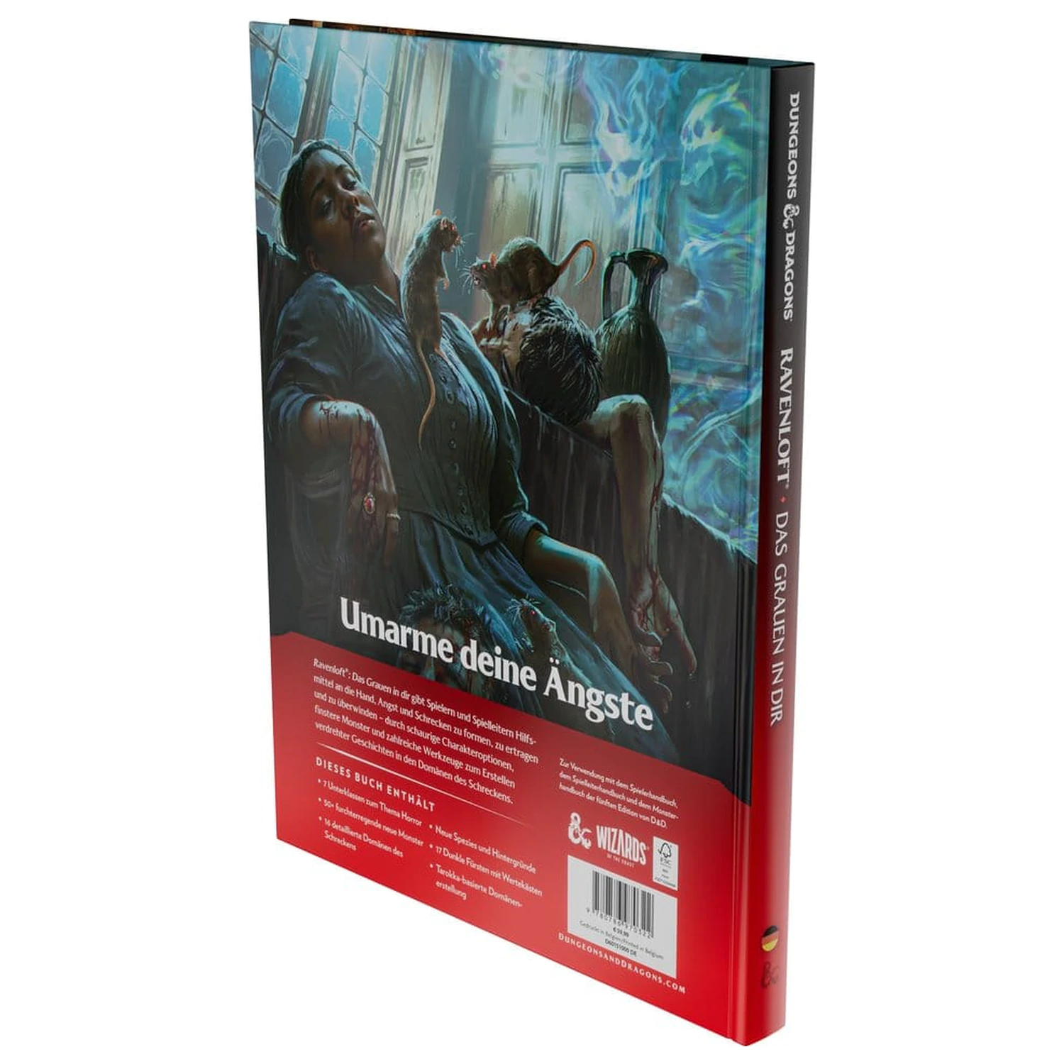 Dungeons & Dragons RPG Ravenloft: Das Grauen in Dir Book *nemška verzija* fotografija izdelka