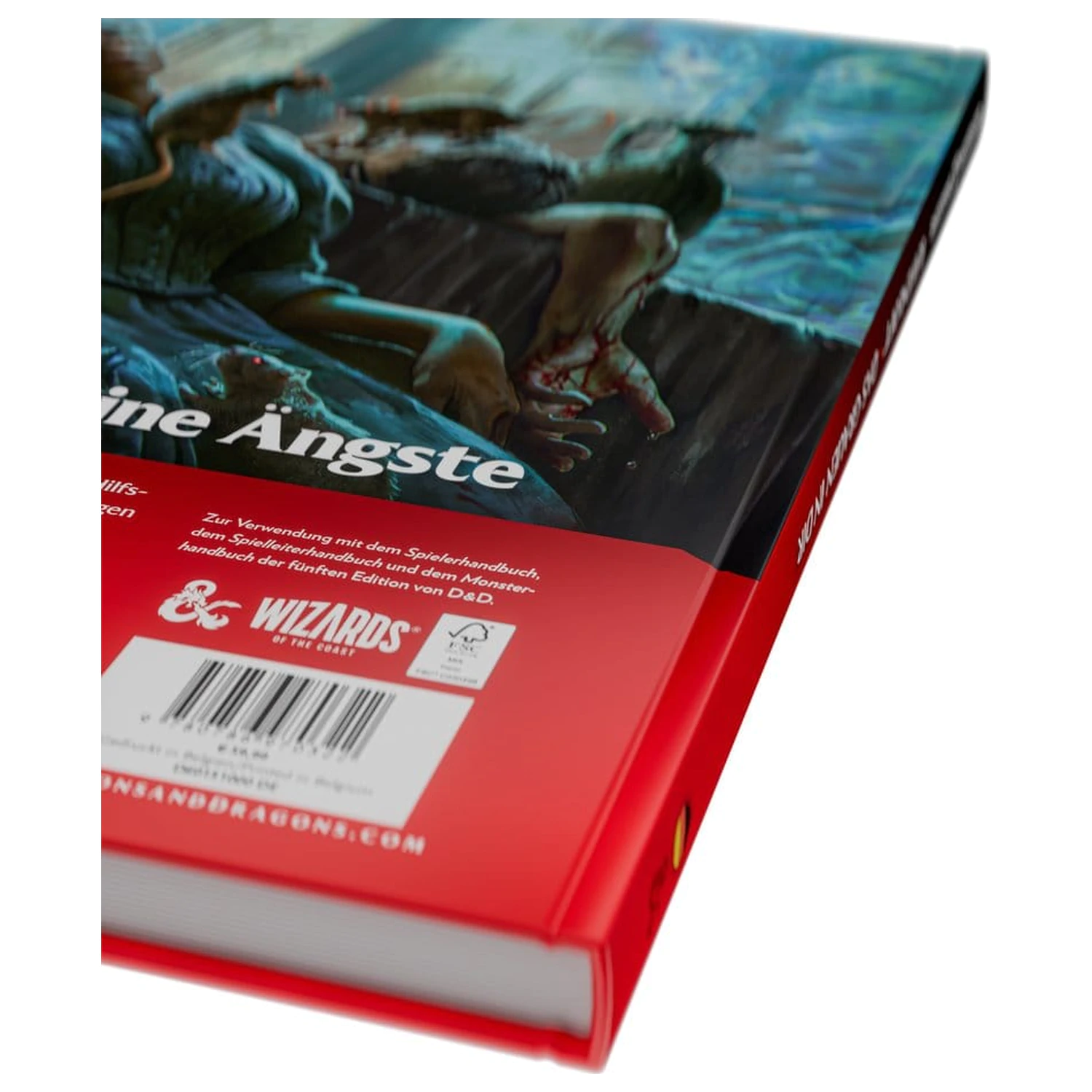 Dungeons & Dragons RPG Ravenloft: Das Grauen in Dir Book *nemška verzija* fotografija izdelka