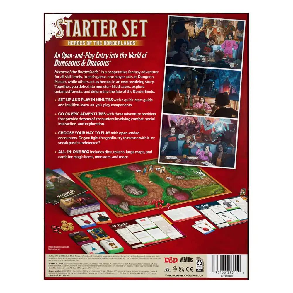 Dungeons & Dragons RPG Začetni komplet: Heroes of the Borderlands angleščina fotografija izdelka
