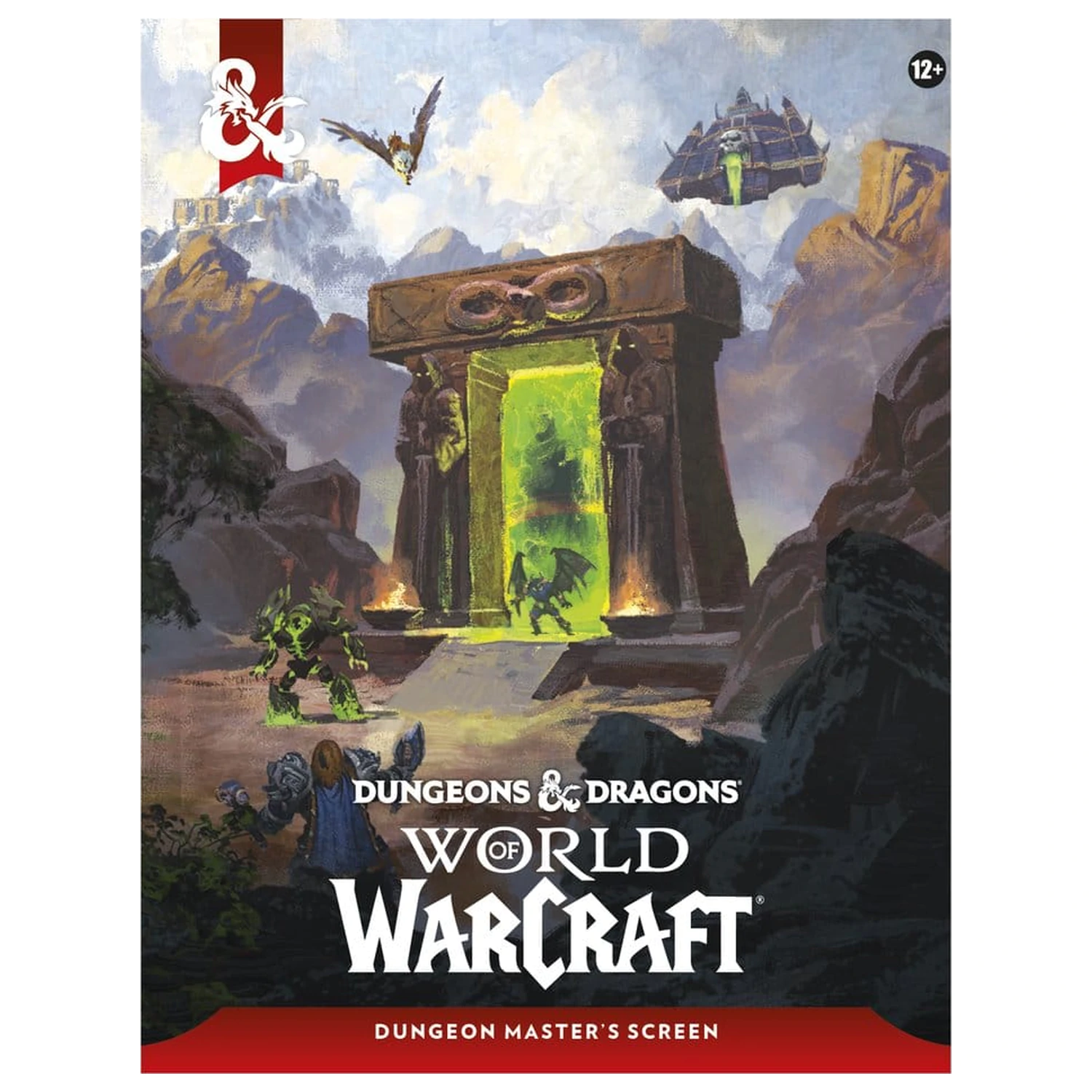 Dungeons & Dragons RPG World of Warcraft Dungeon Masterjev zaslon *angleška različica* fotografija izdelka