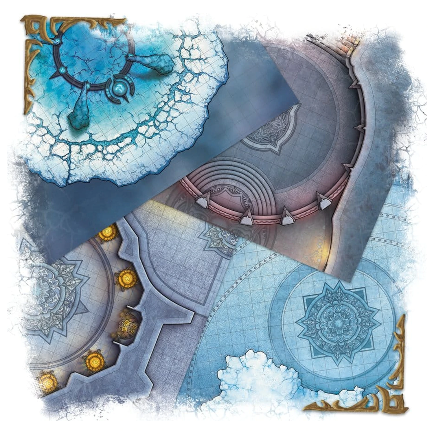 Dungeons & Dragons RPG World of Warcraft: Icecrown Citadel Adventure Map Pack *angleška različica* fotografija izdelka