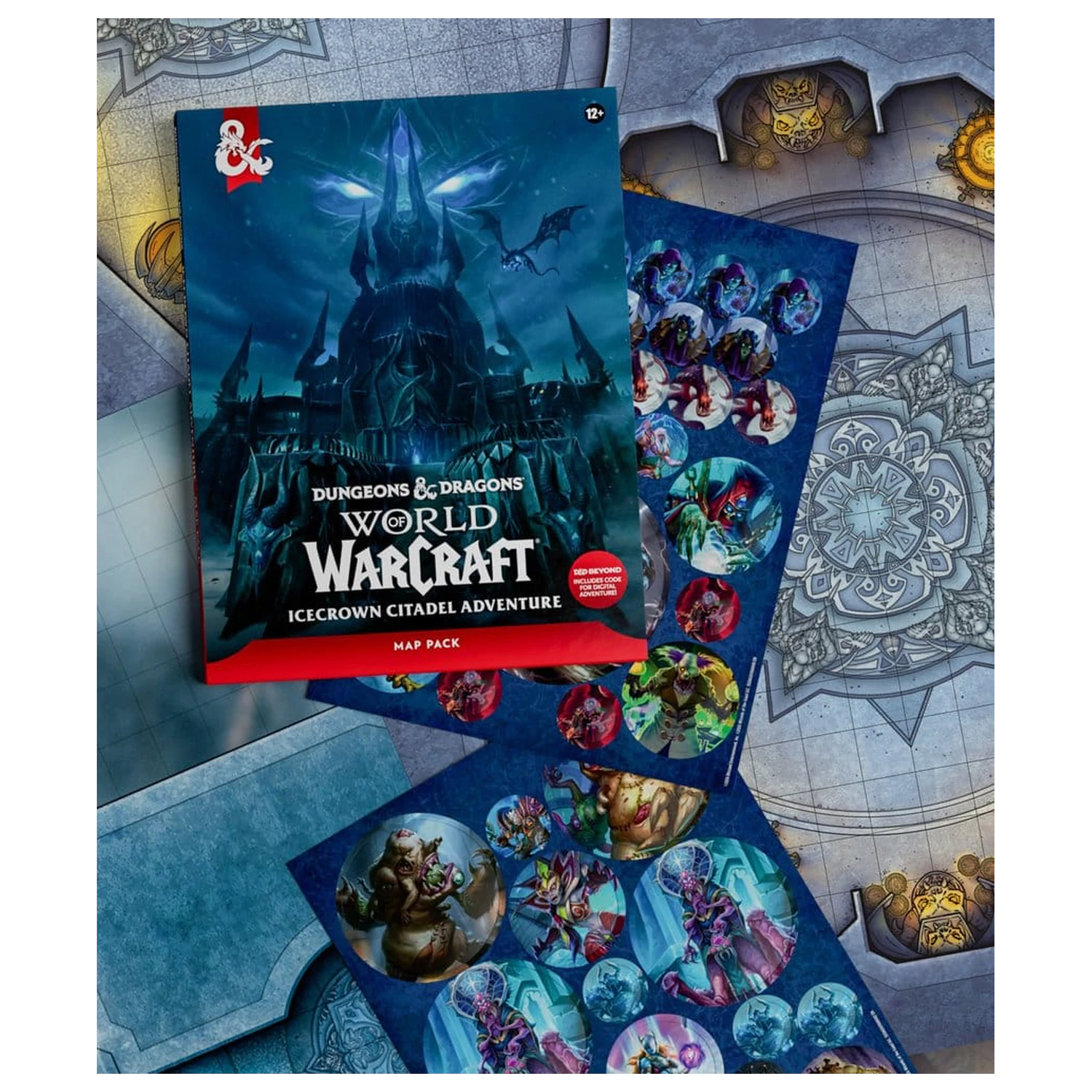 Dungeons & Dragons RPG World of Warcraft: Icecrown Citadel Adventure Map Pack *angleška različica* fotografija izdelka