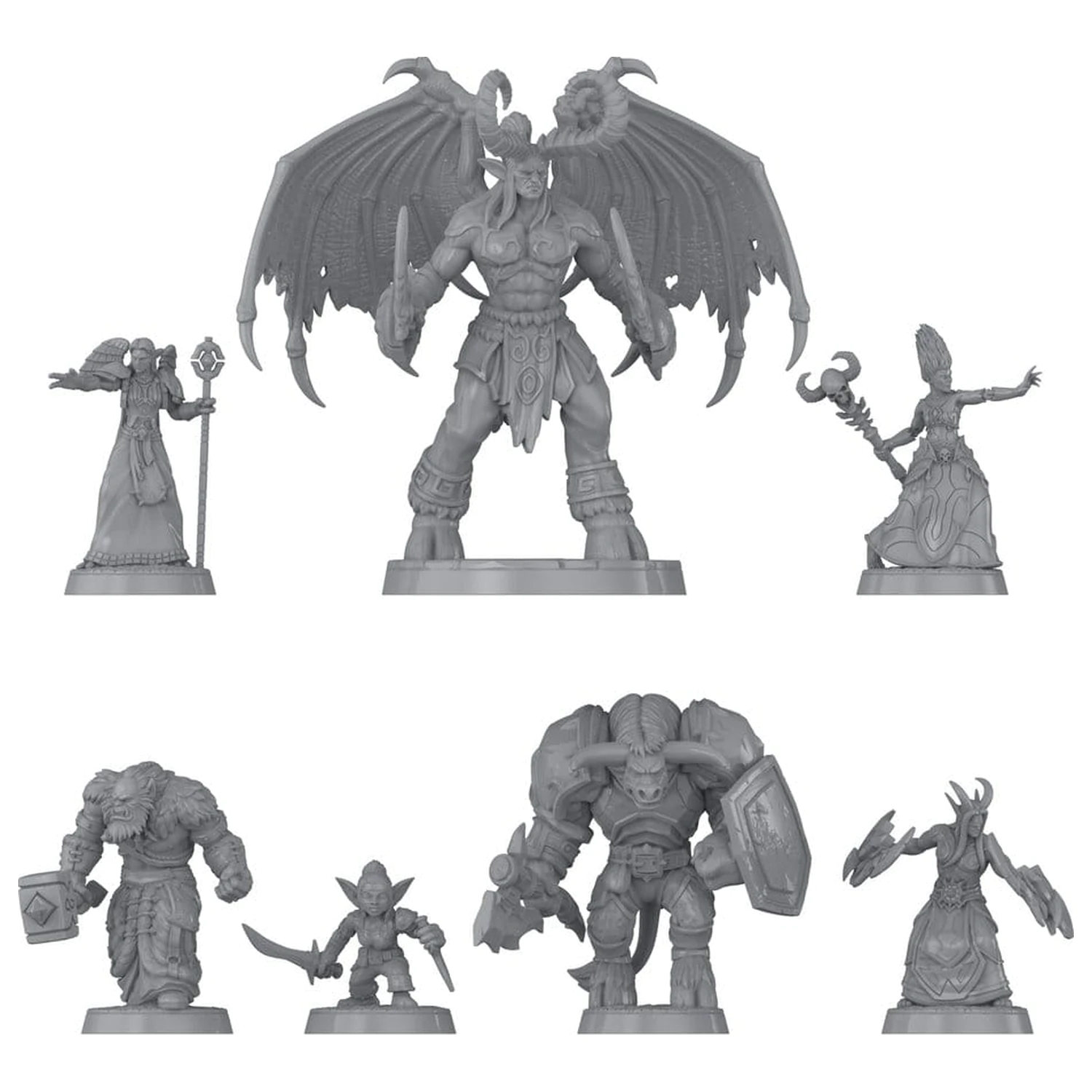 Dungeons & Dragons x World of Warcraft Set 1 miniaturnih figuric fotografija izdelka