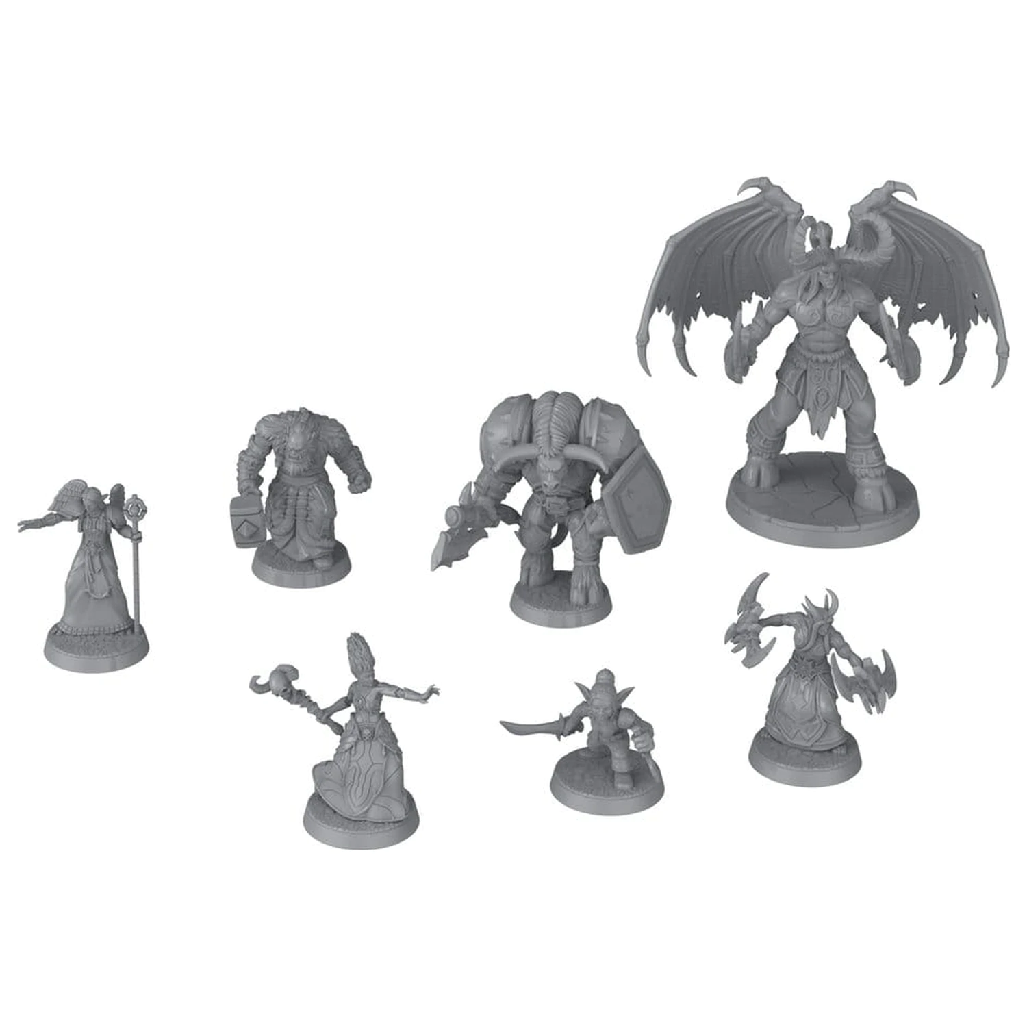 Dungeons & Dragons x World of Warcraft Set 1 miniaturnih figuric fotografija izdelka