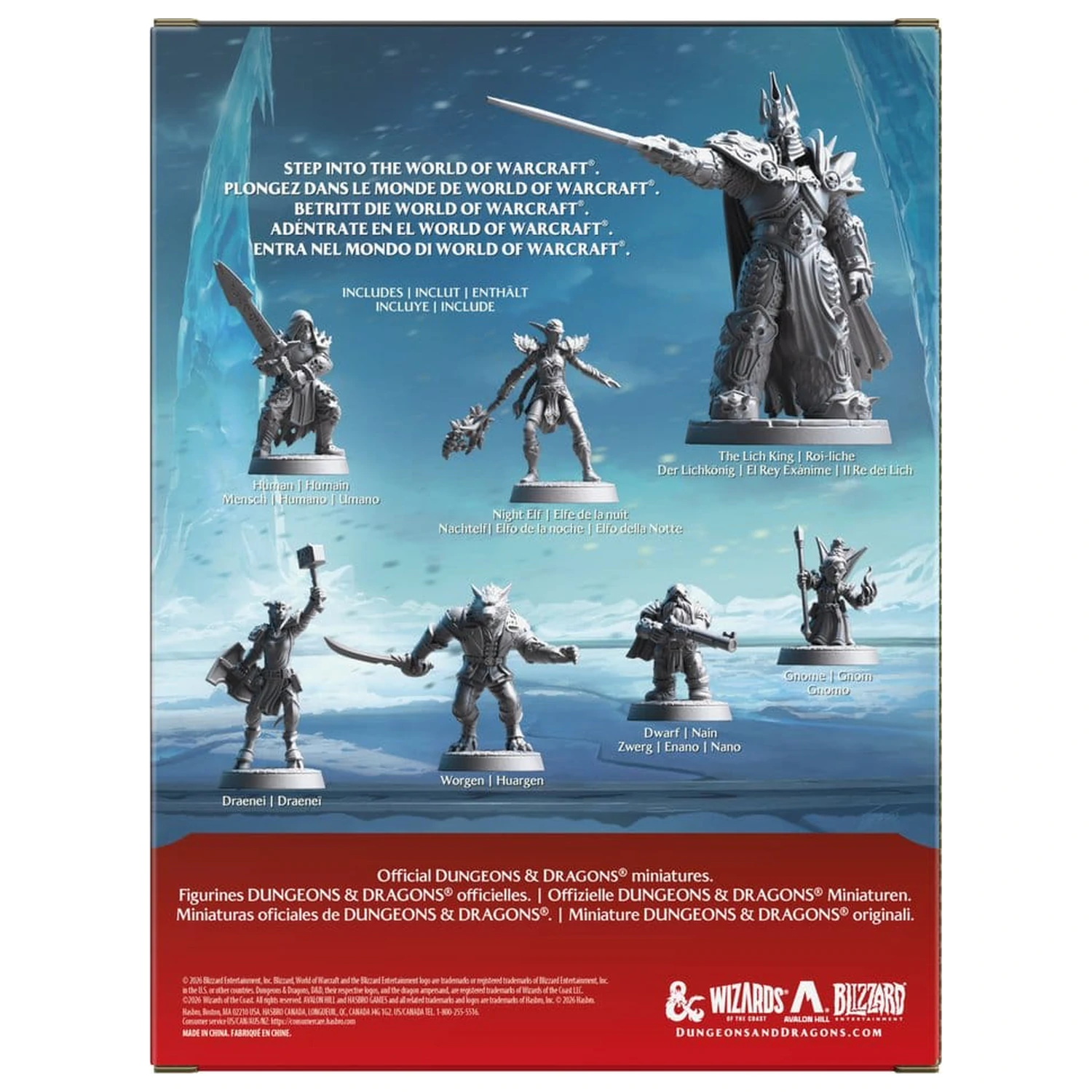 Dungeons & Dragons x World of Warcraft Set miniaturn 2 fotografija izdelka