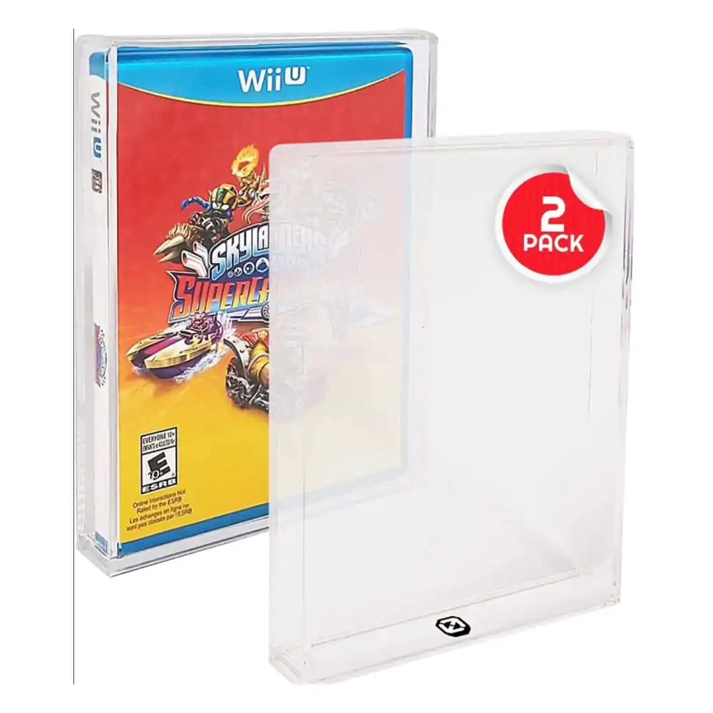 Paket 2 akrilnih etuijev za DVD/Wii/GameCube/PS2/XboX/Xbox360 fotografija izdelka