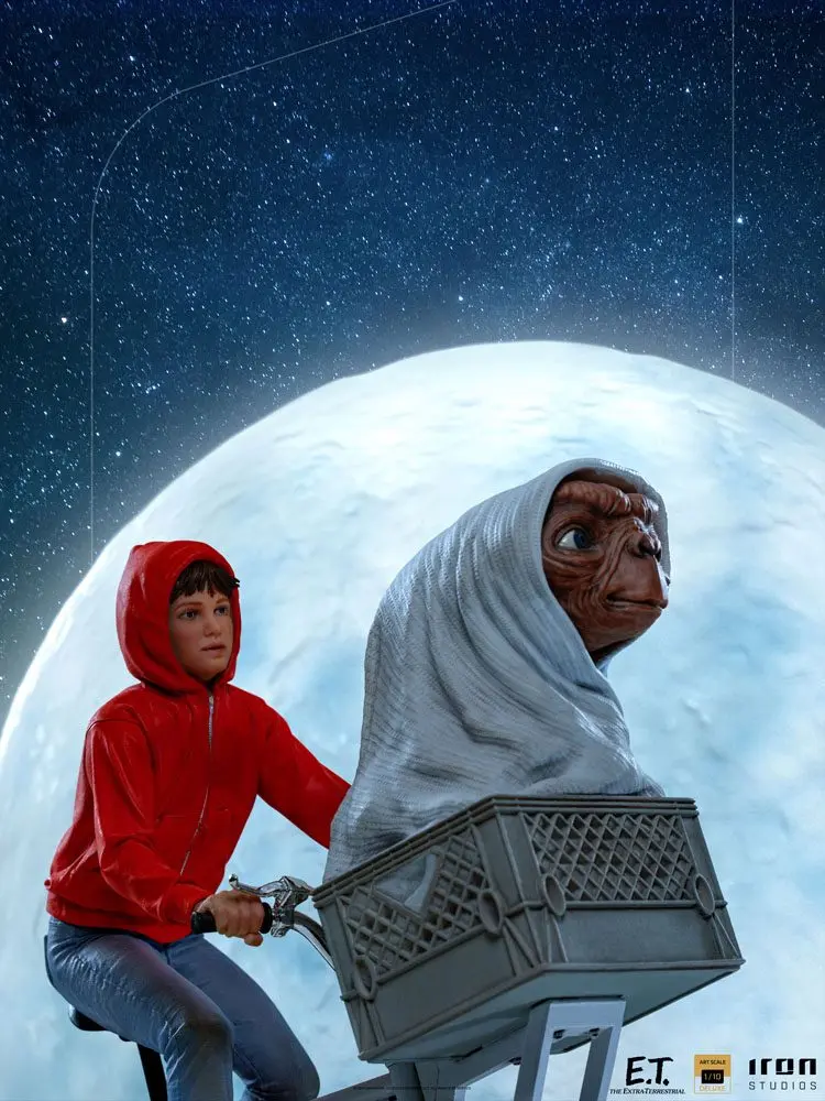 E.T. the Extra-Terrestrial Deluxe Art Scale Kip 1/10 E.T. & Elliot 27 cm fotografija izdelka