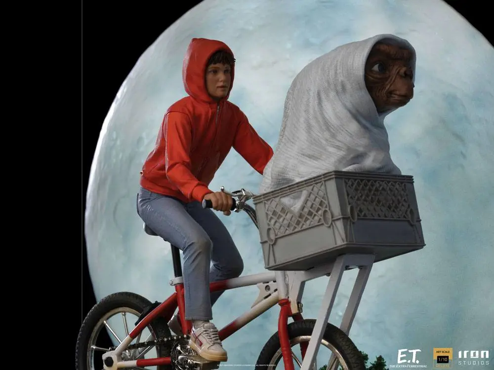 E.T. the Extra-Terrestrial Deluxe Art Scale Kip 1/10 E.T. & Elliot 27 cm fotografija izdelka