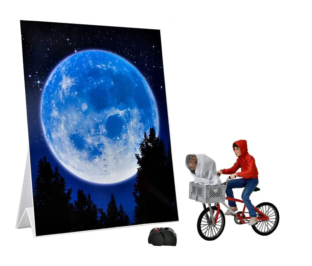 E.T. the Extra-Terrestrial Action Figure Elliott & E.T. na kolesu 13 cm fotografija izdelka