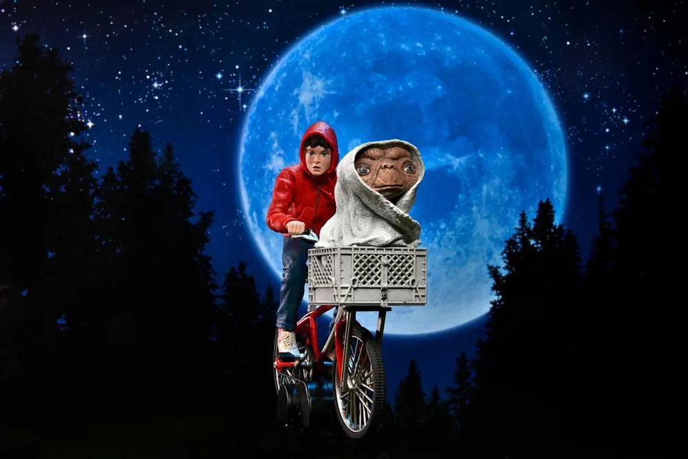 E.T. the Extra-Terrestrial Action Figure Elliott & E.T. na kolesu 13 cm fotografija izdelka