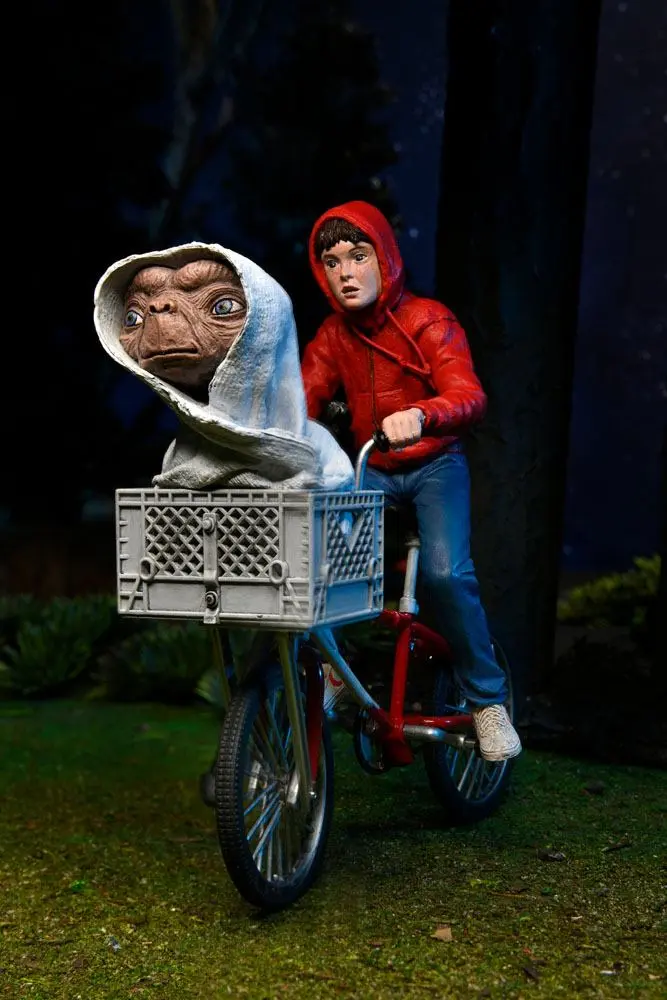 E.T. the Extra-Terrestrial Action Figure Elliott & E.T. na kolesu 13 cm fotografija izdelka