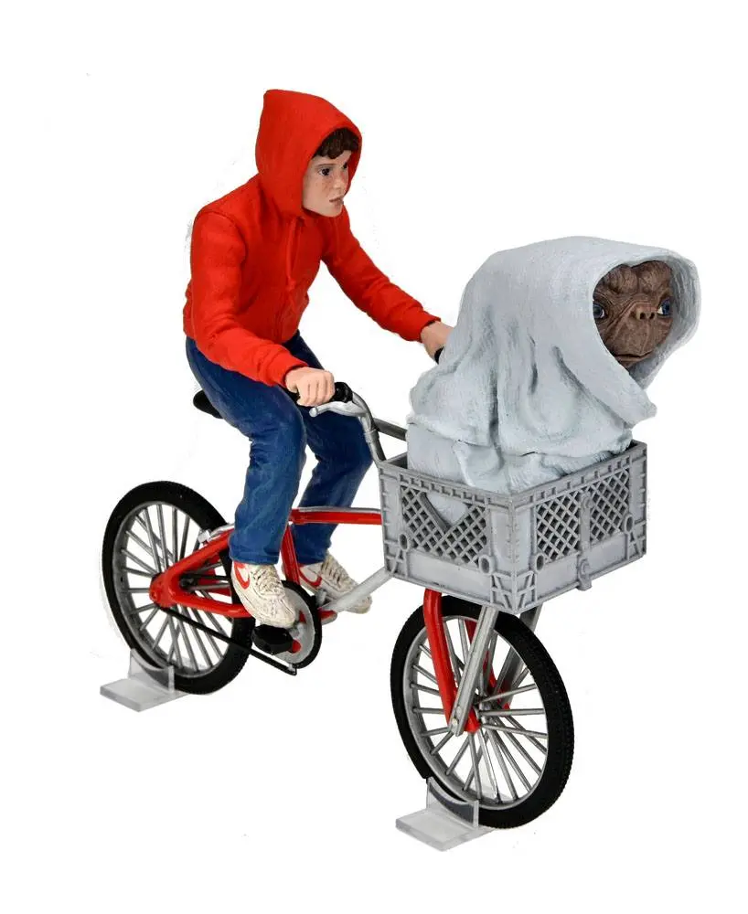 E.T. the Extra-Terrestrial Action Figure Elliott & E.T. na kolesu 13 cm fotografija izdelka