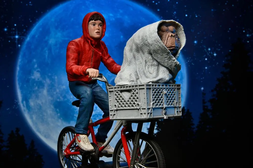 E.T. the Extra-Terrestrial Action Figure Elliott & E.T. na kolesu 13 cm fotografija izdelka