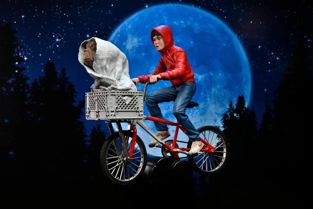 E.T. the Extra-Terrestrial Action Figure Elliott & E.T. na kolesu 13 cm fotografija izdelka