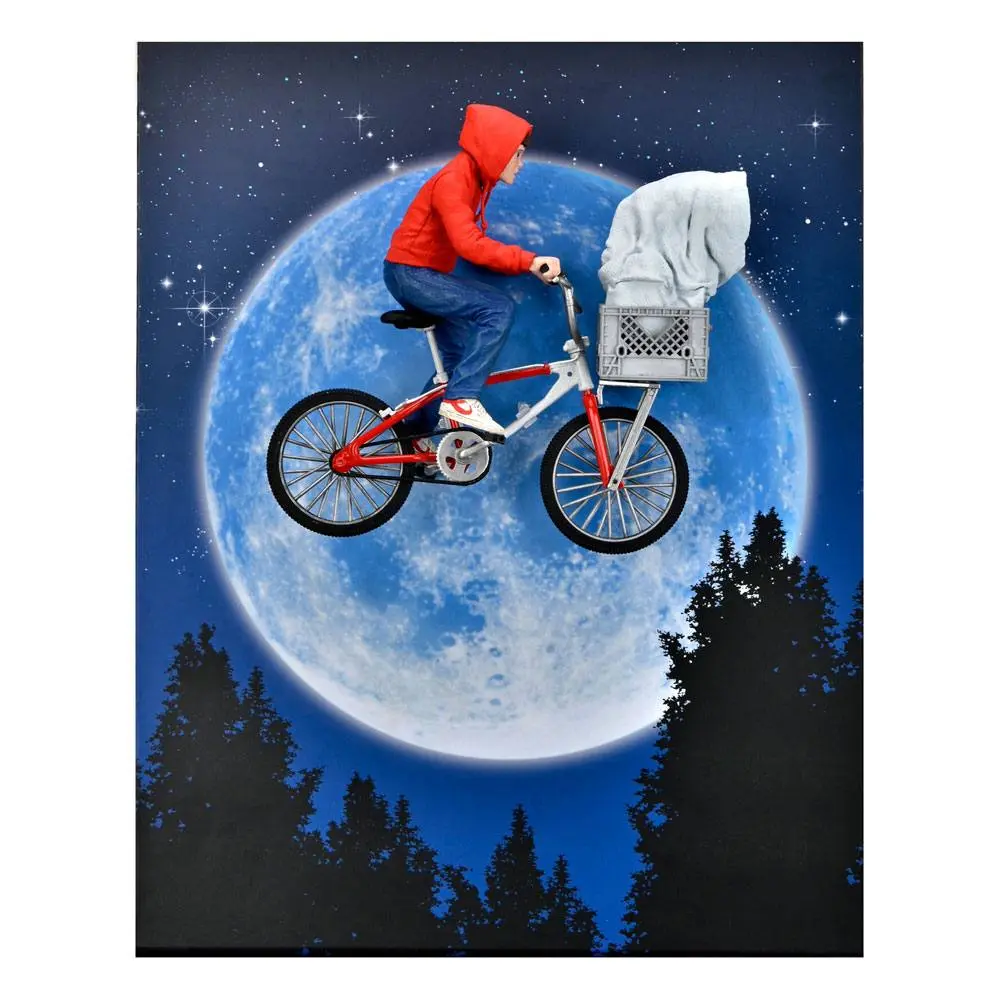 E.T. the Extra-Terrestrial Action Figure Elliott & E.T. na kolesu 13 cm fotografija izdelka