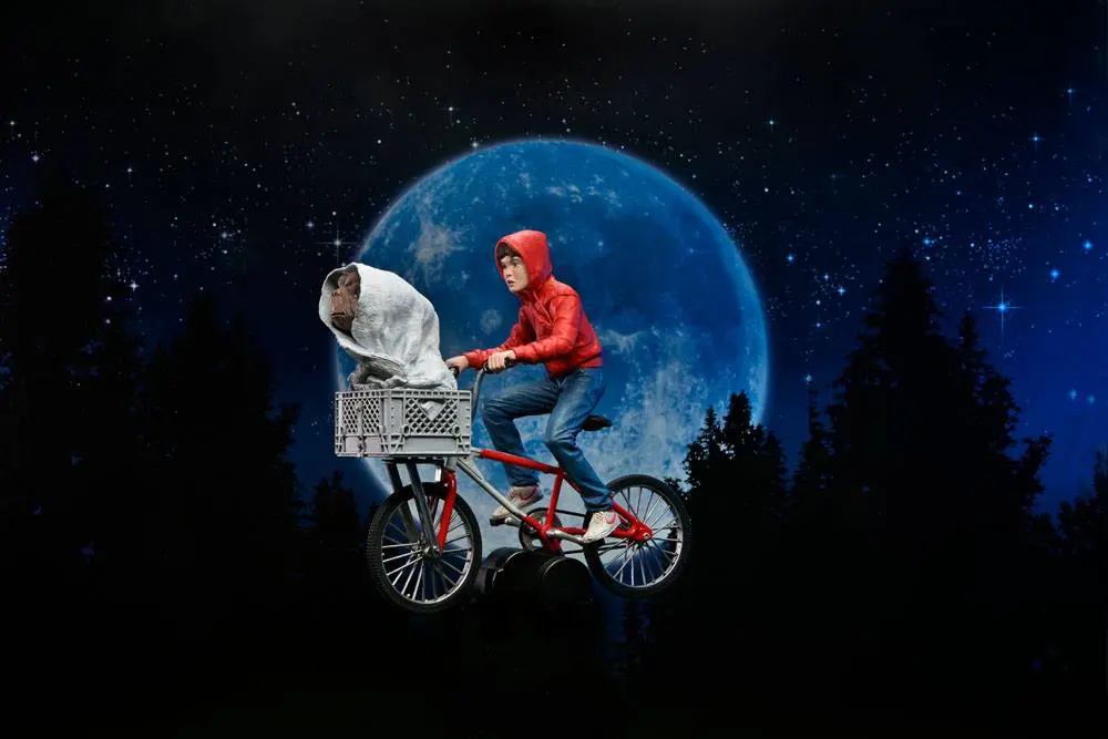 E.T. the Extra-Terrestrial Action Figure Elliott & E.T. na kolesu 13 cm fotografija izdelka