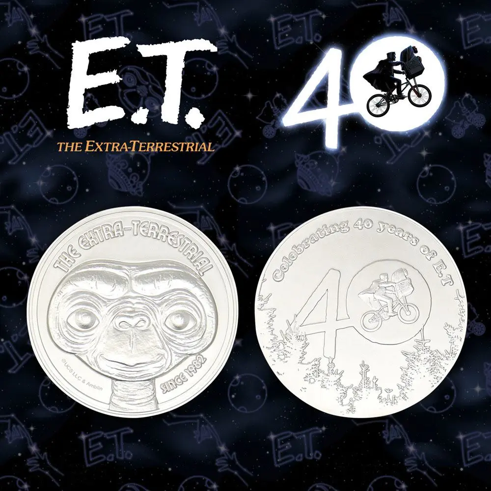 E.T. the Extra-Terrestrial Medallion E.T. 40th Anniversary Limited Edition Medaljon fotografija izdelka