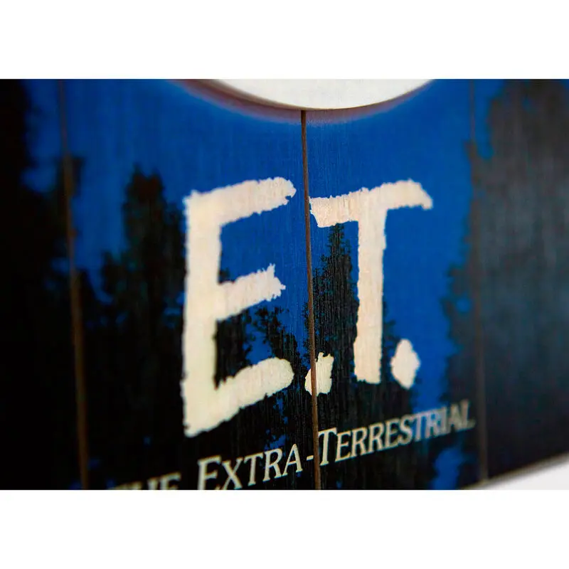 E.T. the Extra-Terrestrial WoodArts 3D lesena stenska slika The Extra-Terrestrial 30 x 40 cm fotografija izdelka