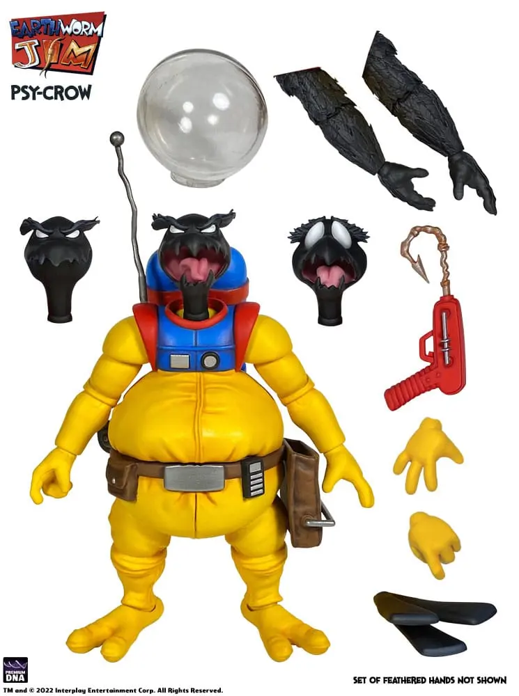 Earthworm Jim akcijska figura Wave 1: Psy-Crow 15 cm fotografija izdelka