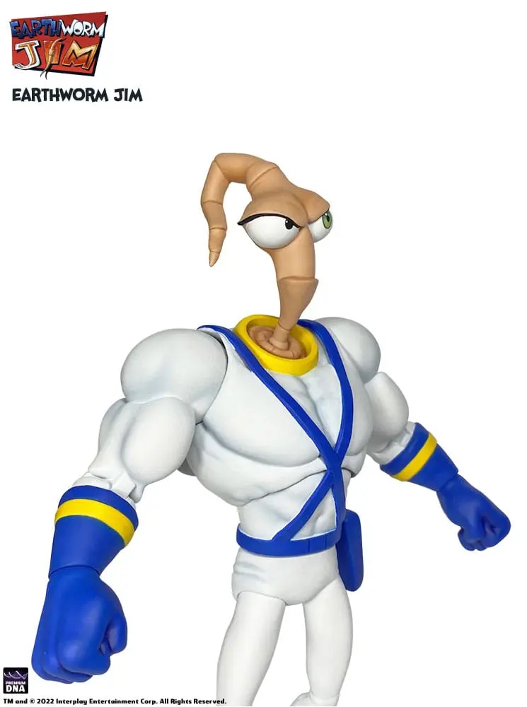 Earthworm Jim Accessory Pack Wave 1: Worm Body & Jim Glave fotografija izdelka