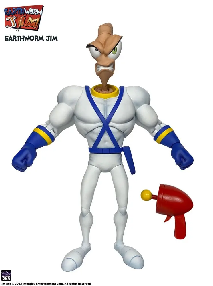 Earthworm Jim Accessory Pack Wave 1: Worm Body & Jim Glave fotografija izdelka