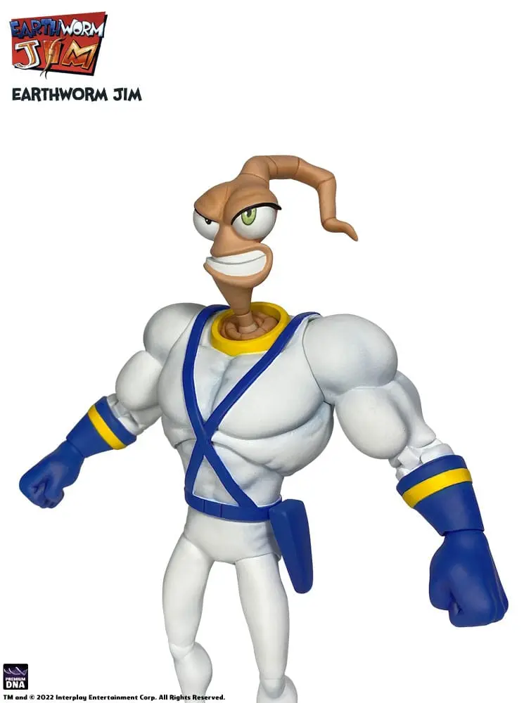 Earthworm Jim Accessory Pack Wave 1: Worm Body & Jim Glave fotografija izdelka